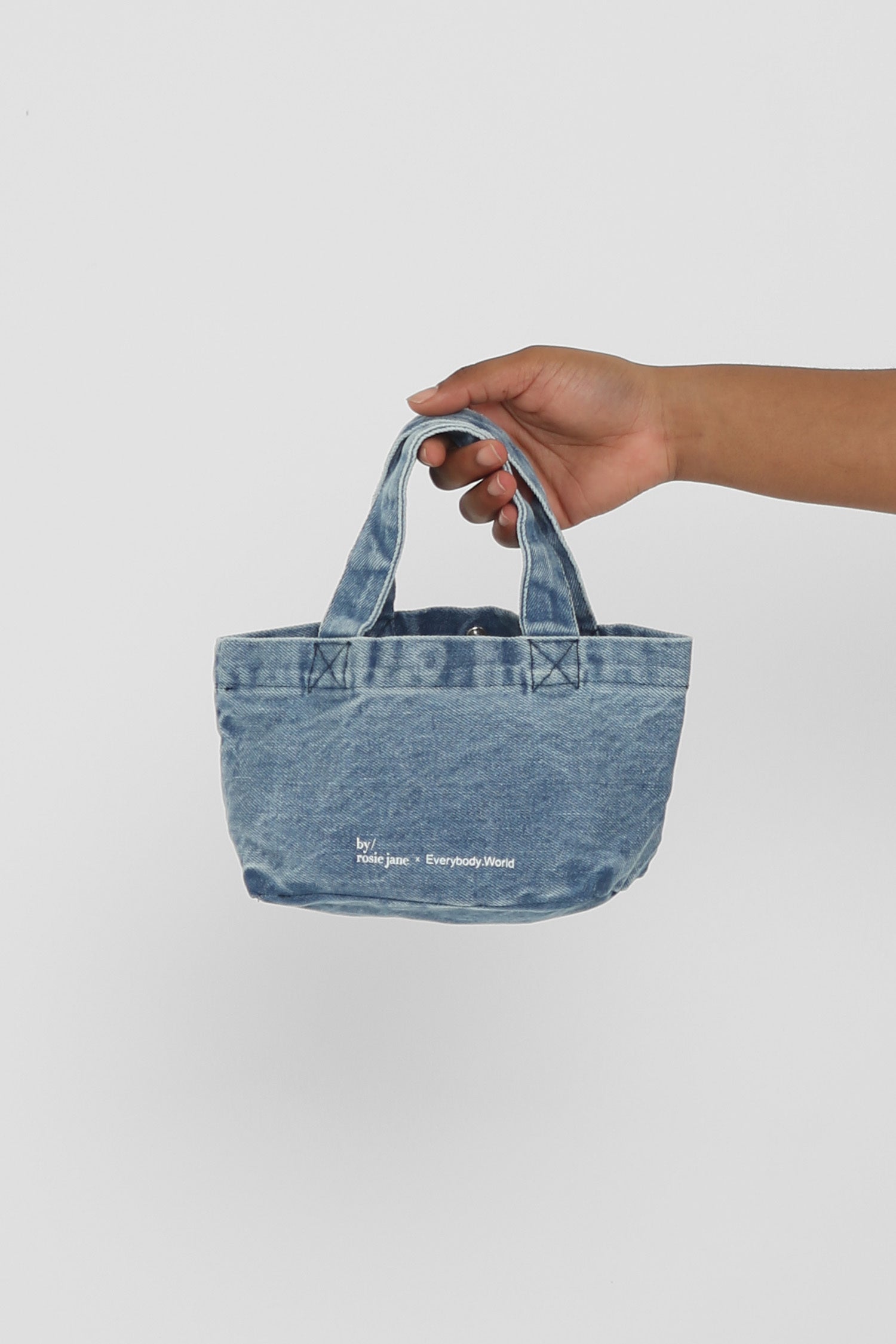 Denim Mini Tote — Everybody.World