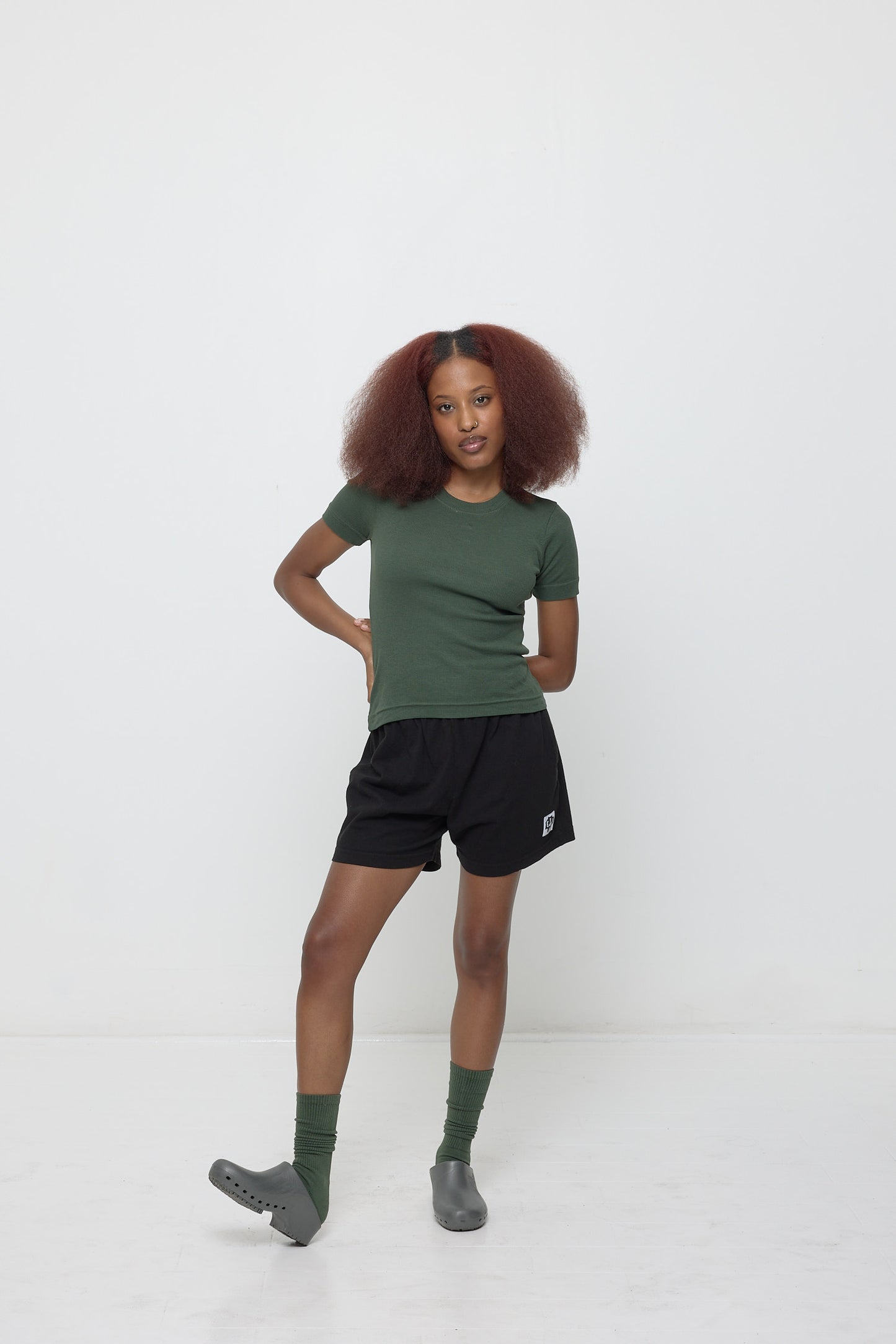 Paired with a Pine Rib Short Sleeve.