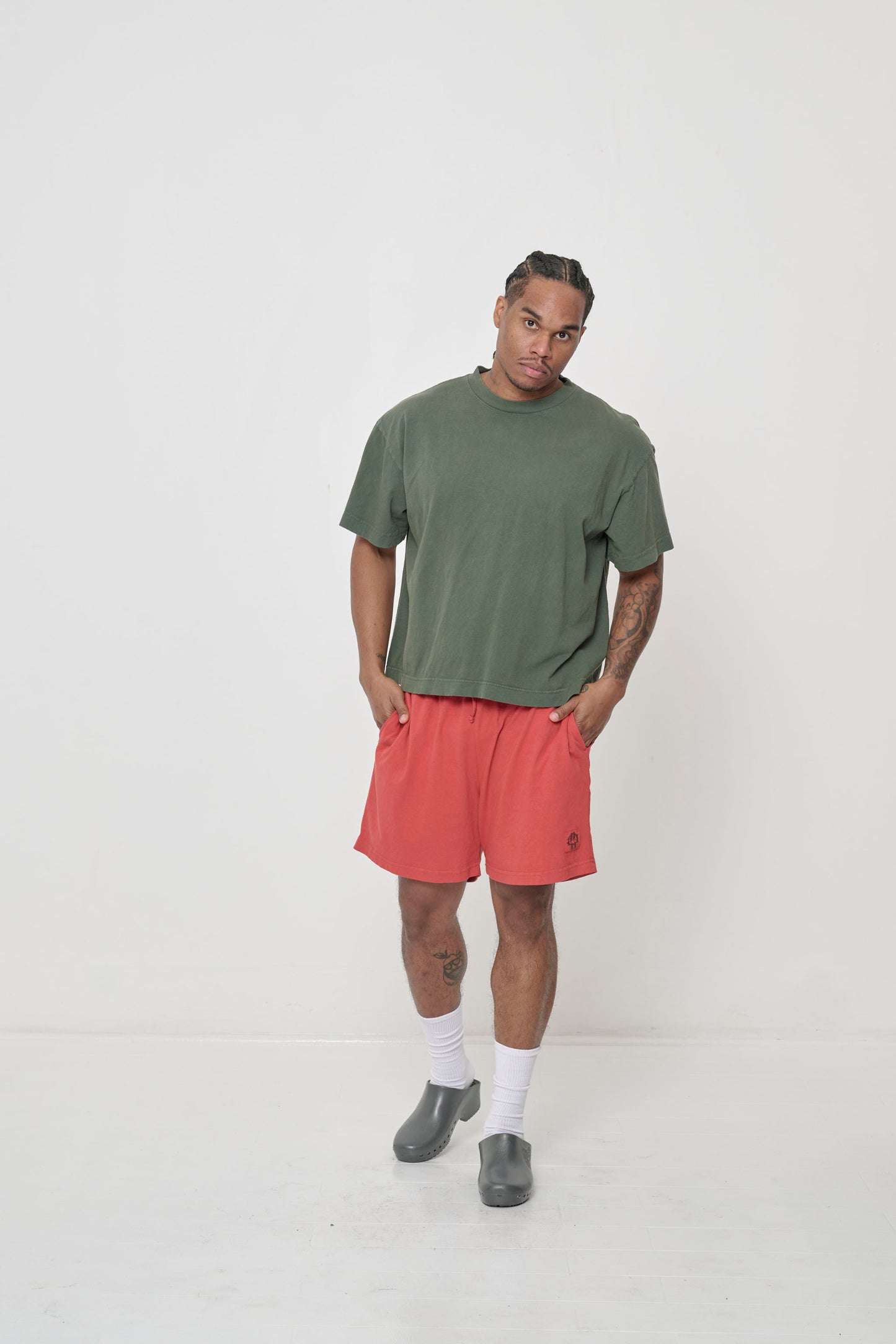 Paired with Pine Boxier Trash Tee.
