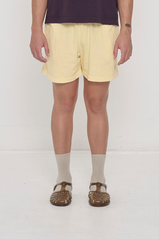 French Butter Everyday Shorts shows relaxed fit.