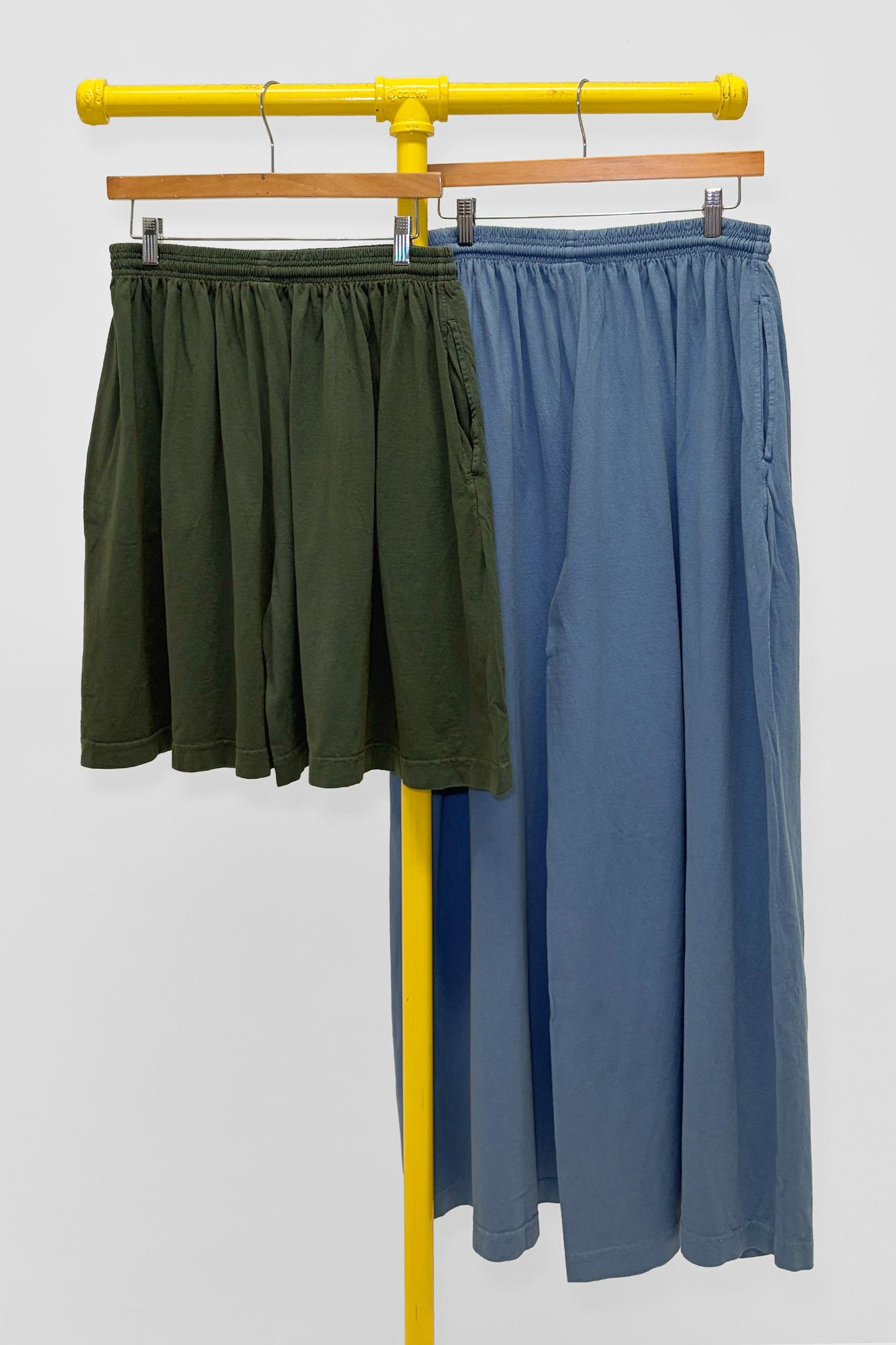 Tubular Pants & Long Tubular Shorts, back view