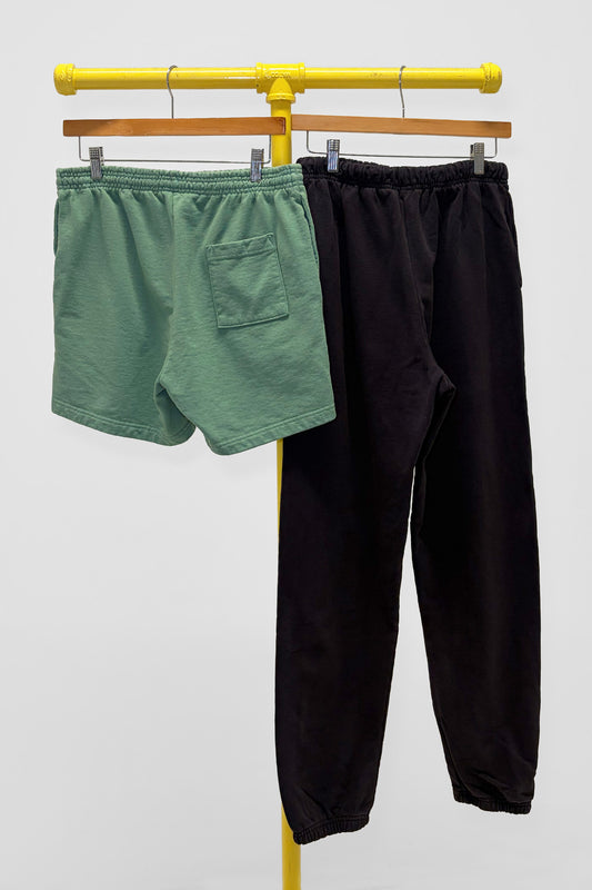 M Trash Sweatpants & Fleece Everyday Shorts, back view
