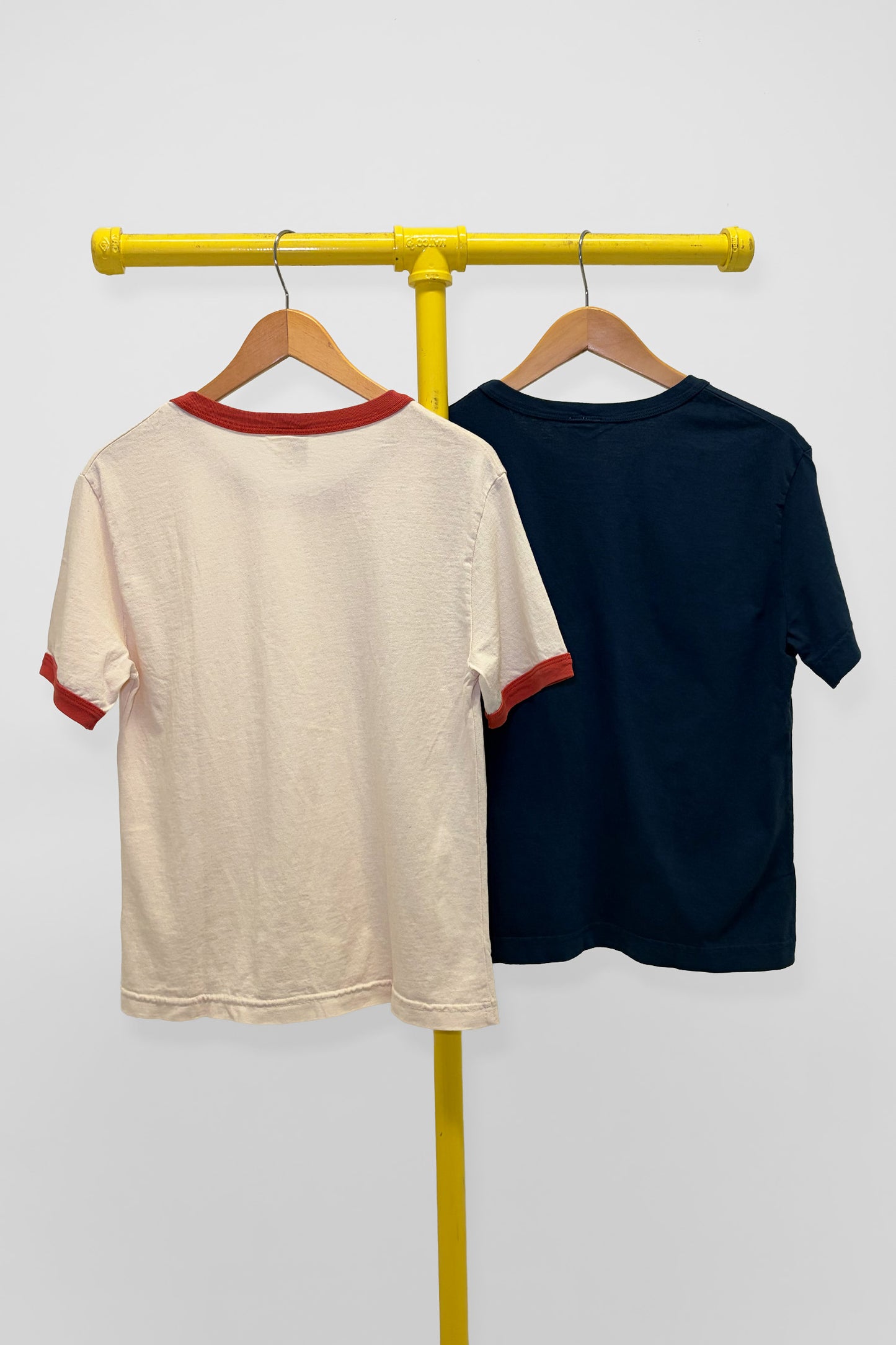 L Ringer Trash Tee & Tailored Trash Tee, back view