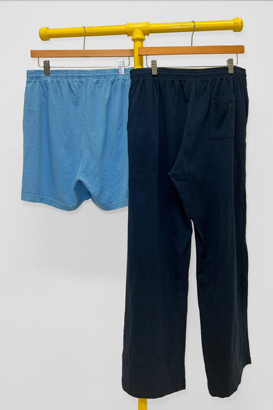 XL Apartment Pants & Everyday Shorts, back view