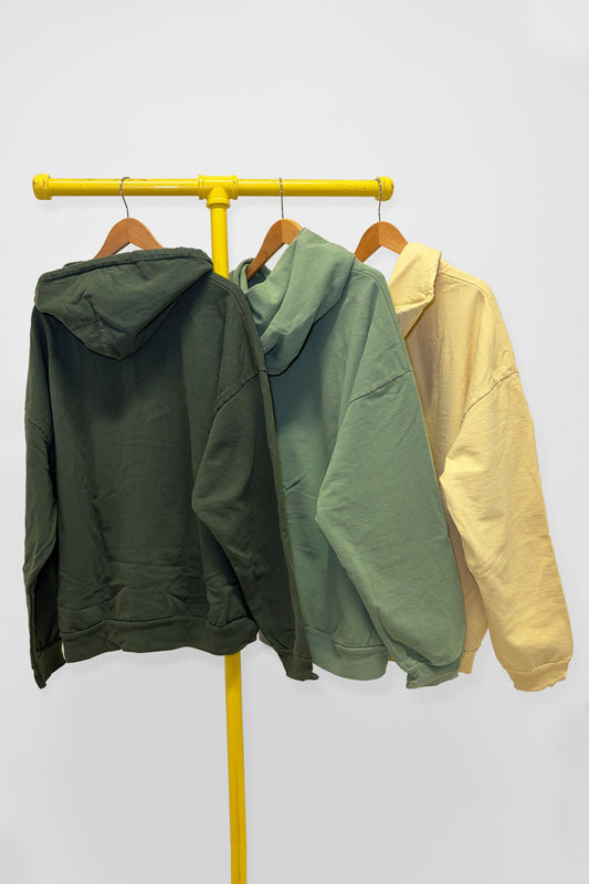 XL Trash Zip Up Hoodie 2-Pack & Trash Hoodie , back view
