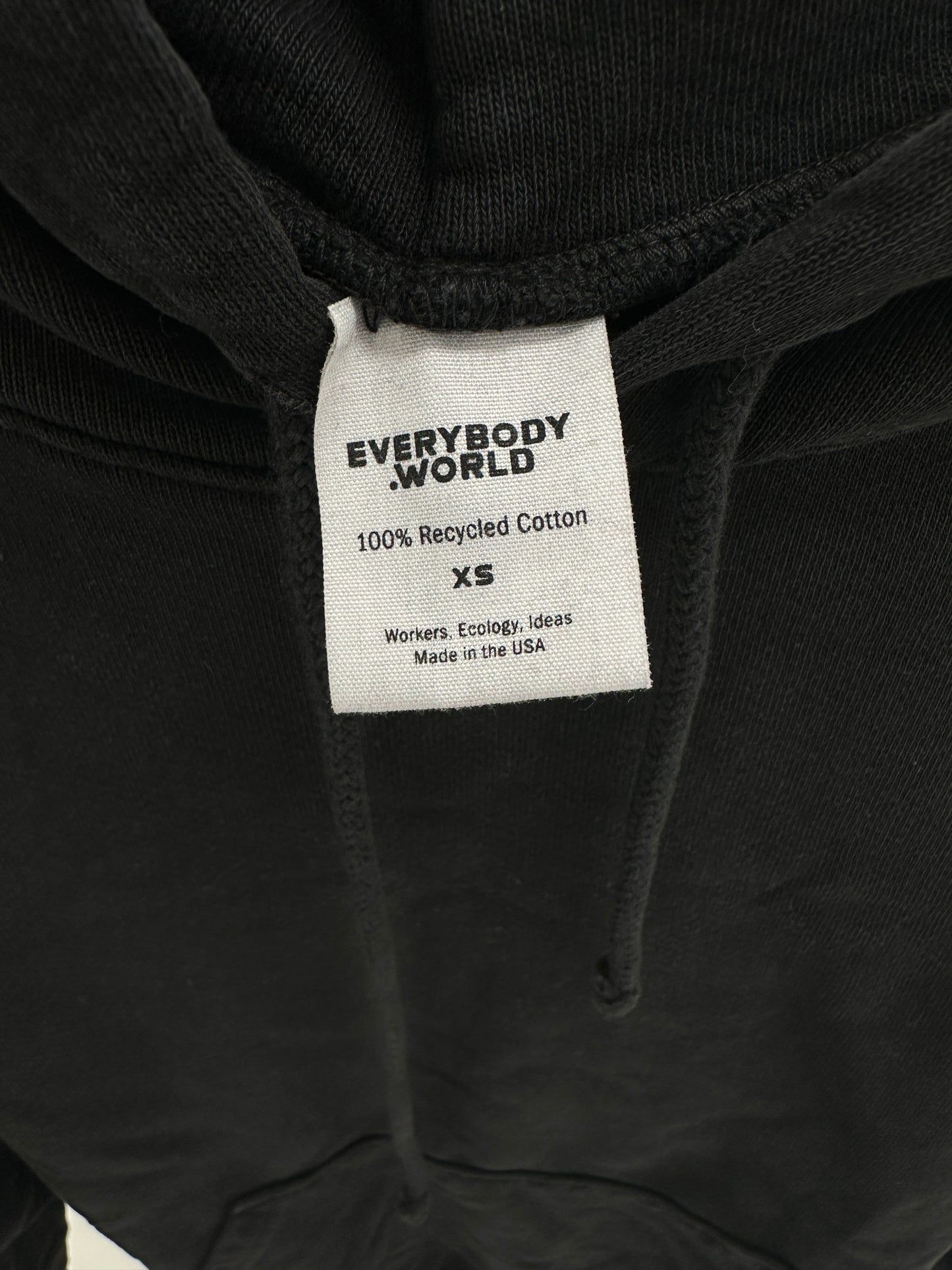 Black Trash Hoodie XS x 4