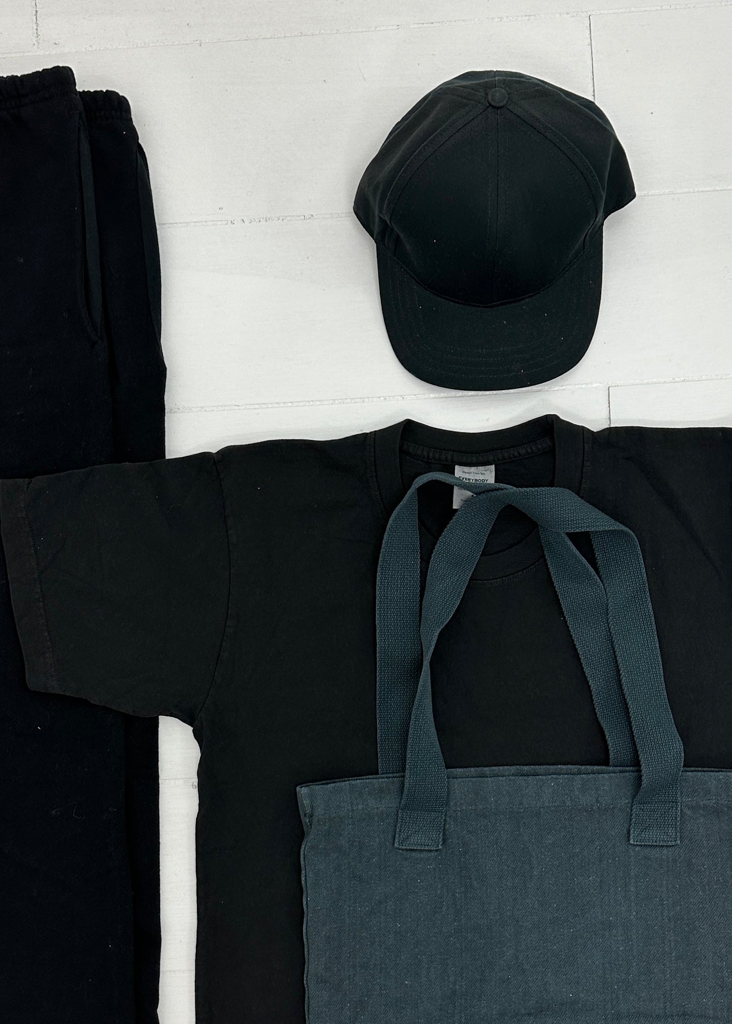 Dark Sided Set With Hat, Trash Tee, Trash Sweatpants and Classic Tote