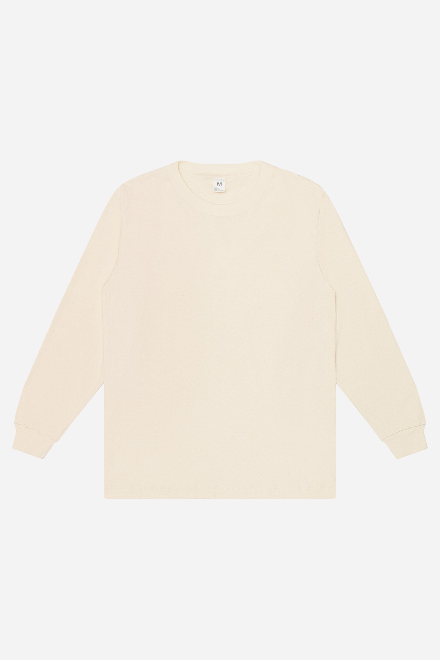 Flat lay of Scour Long Sleeve Trash Tee showing the classic long sleeve tee silhouette.