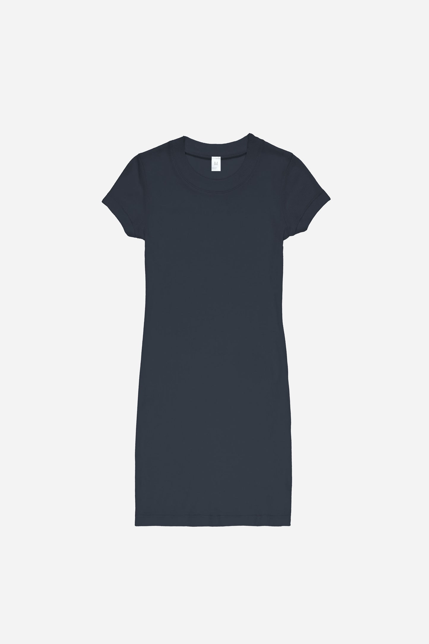 Flat lay of a Slate Rib Dress.