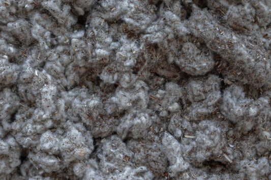 What is post-industrial cotton waste?