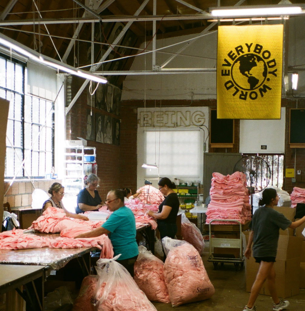 Our HQ warehouse in full production