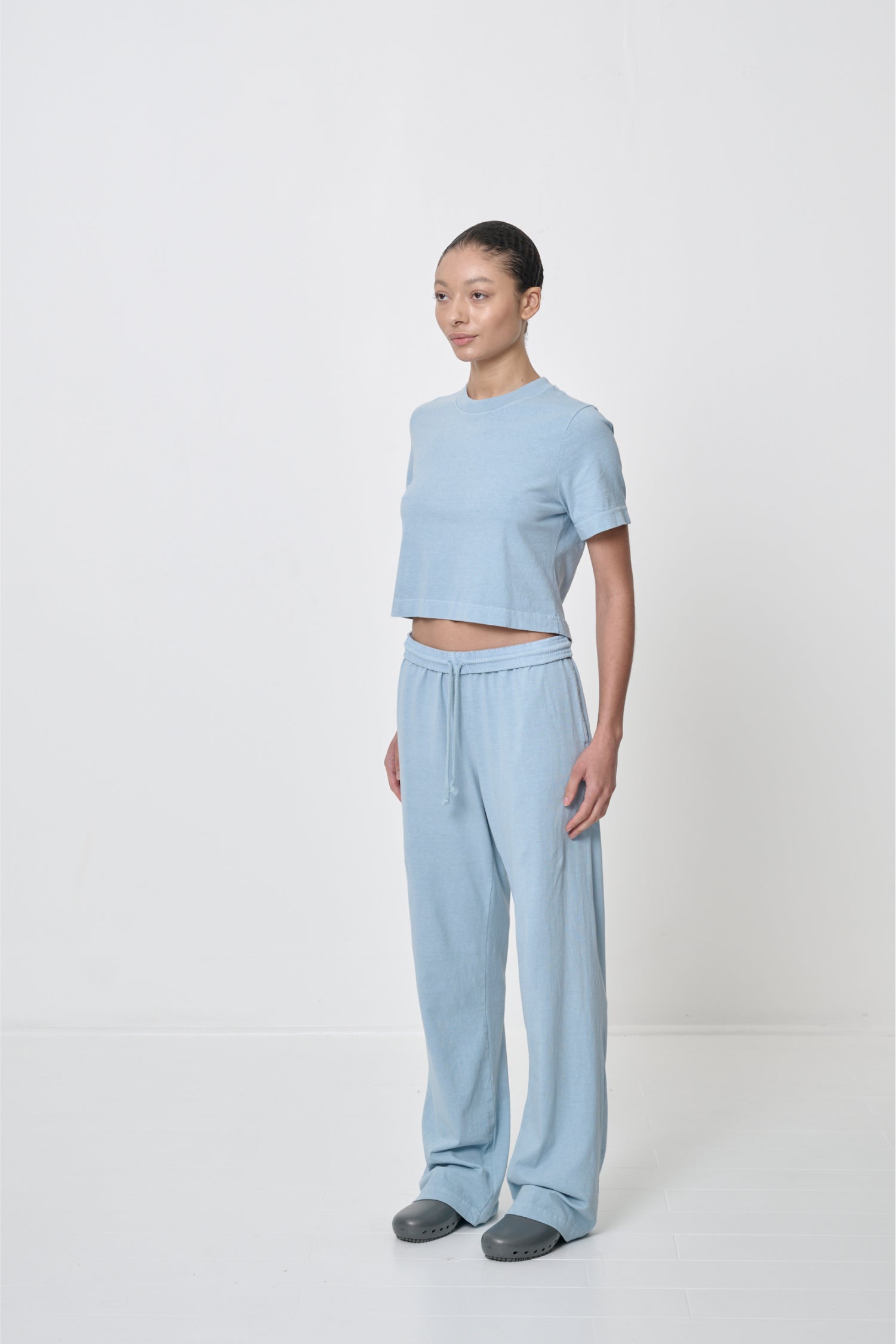 Apartment Pants - Black with Blossom Berry Bow