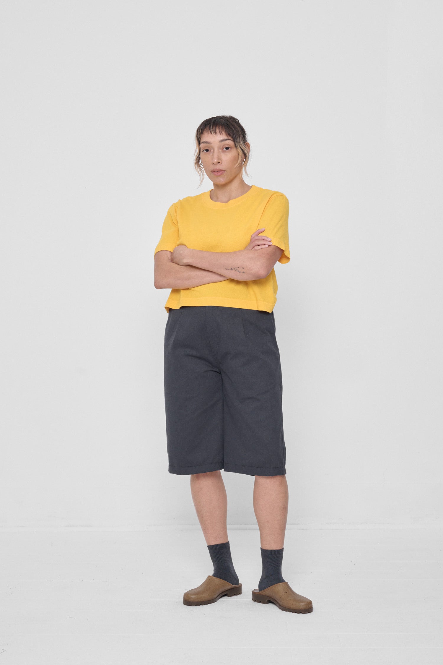 BERMUDA before a chain 未開封 XENO FLAME SURF SHORTS BLACK BLUE