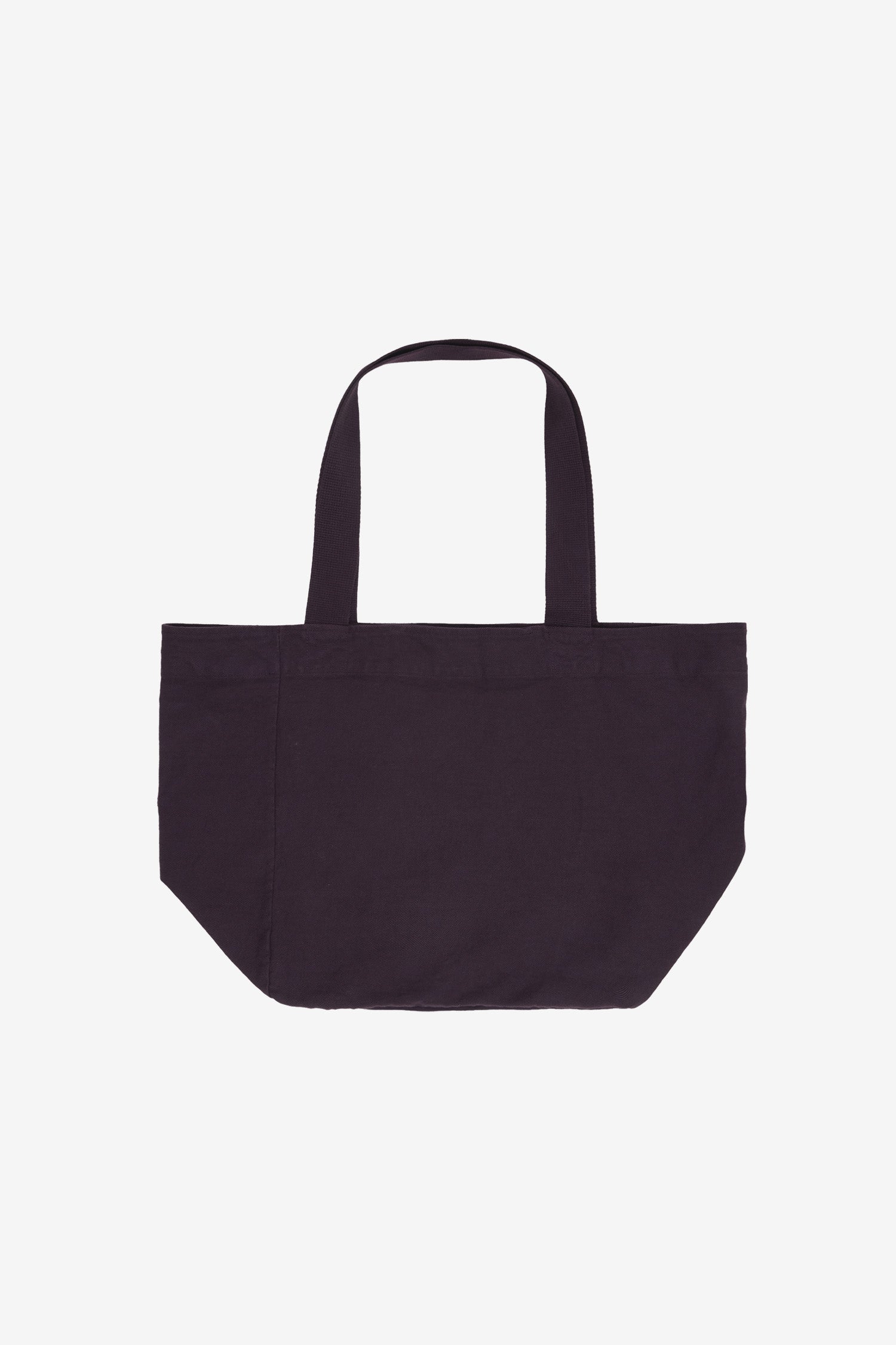 Flat lay showing depth, stitching, and web straps.