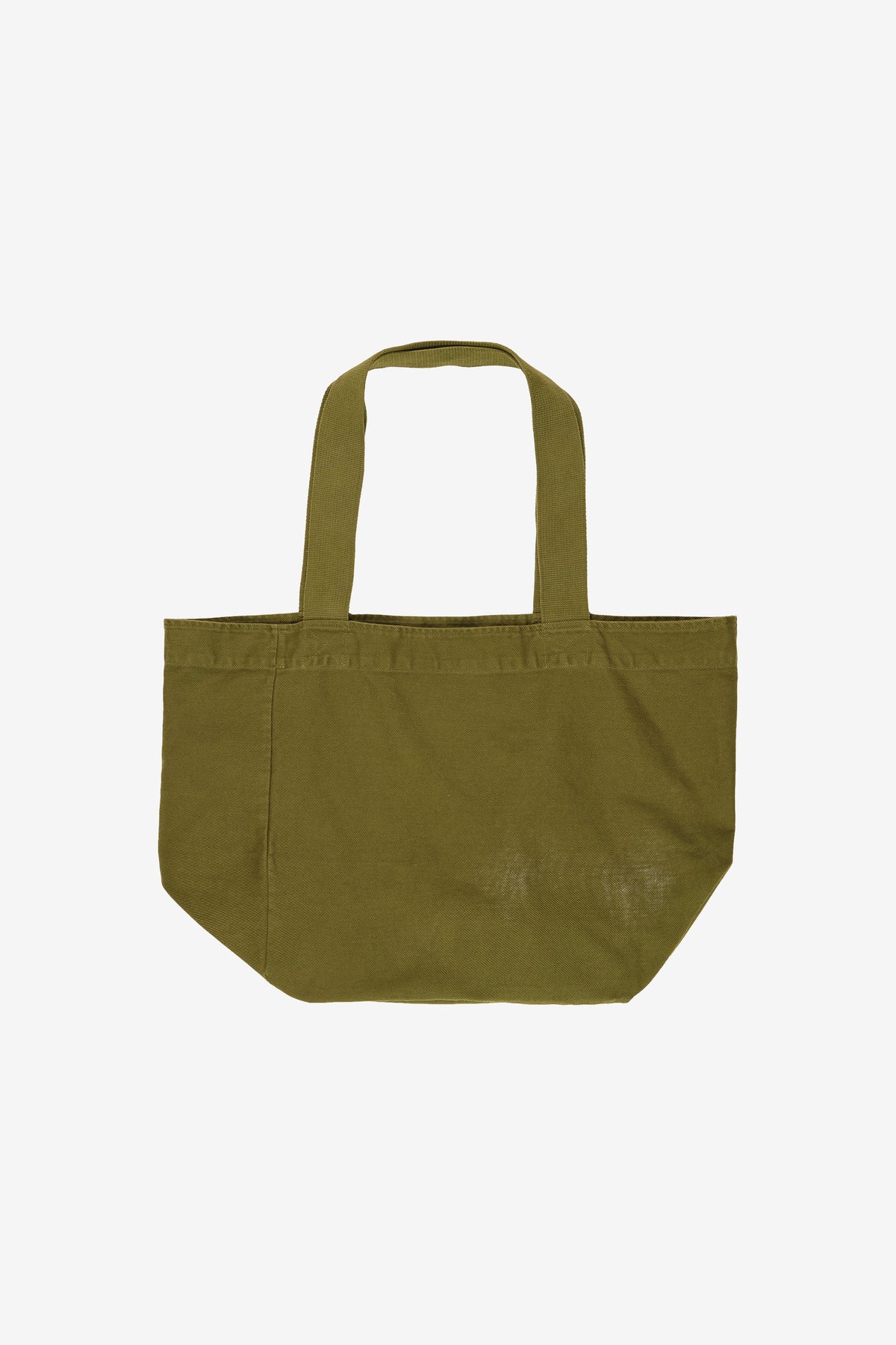 Big Tote in Olive – product-only flattened view