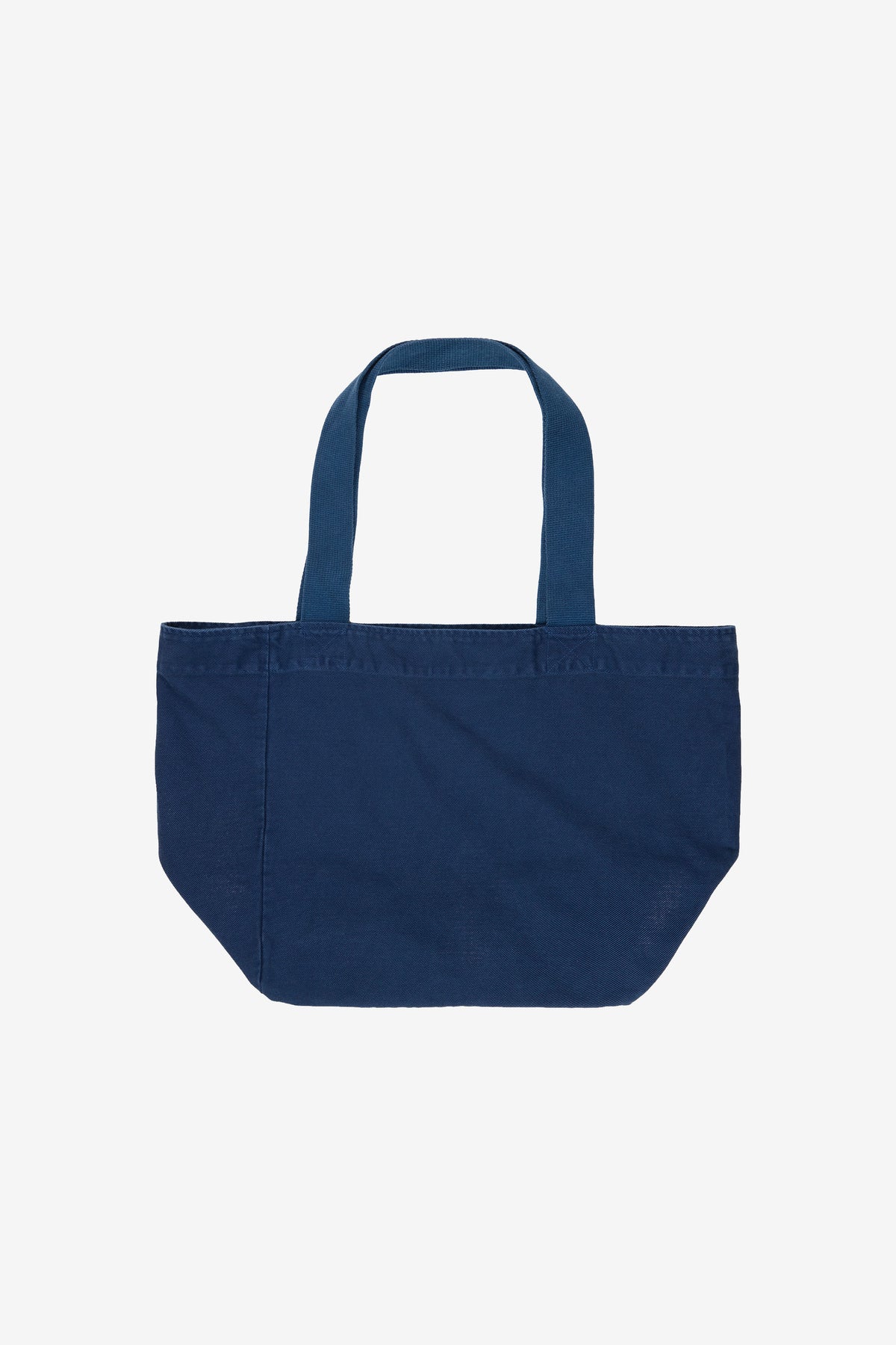 Big Tote in Washed Navy – product-only flattened view