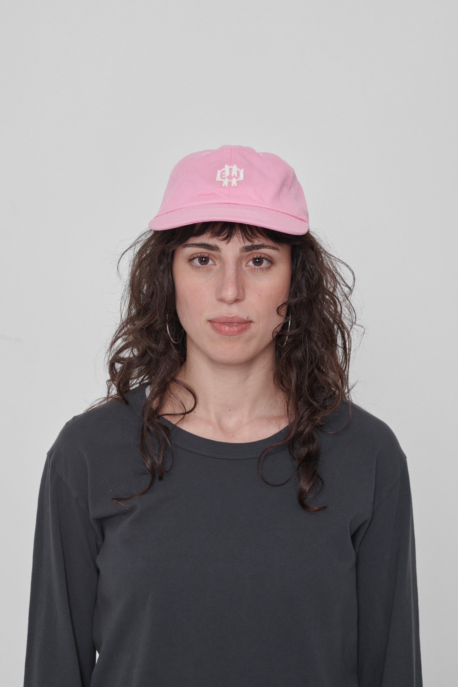 On a woman facing straight forward.