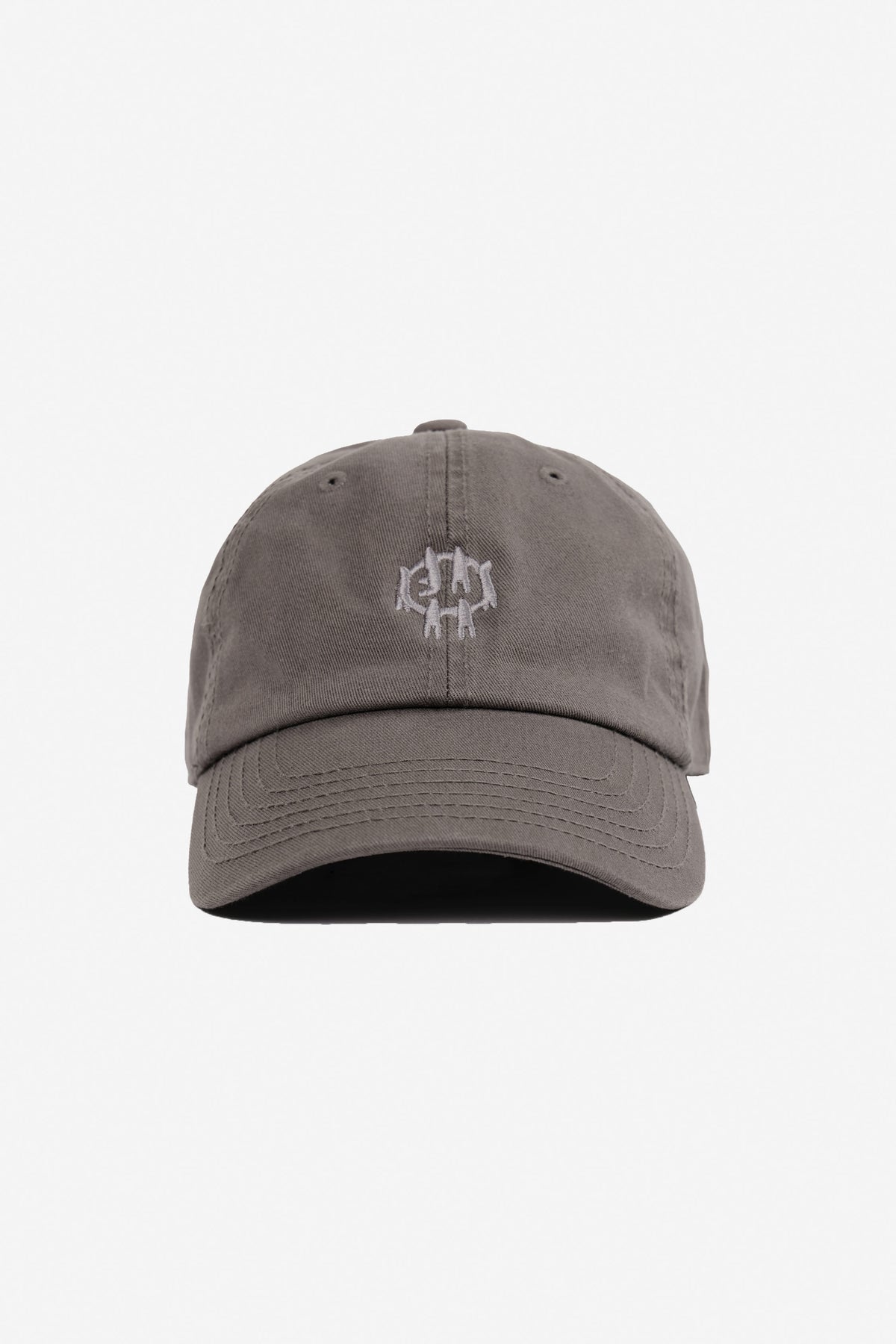 Bucky Logo Cap in Stone - front still, no model