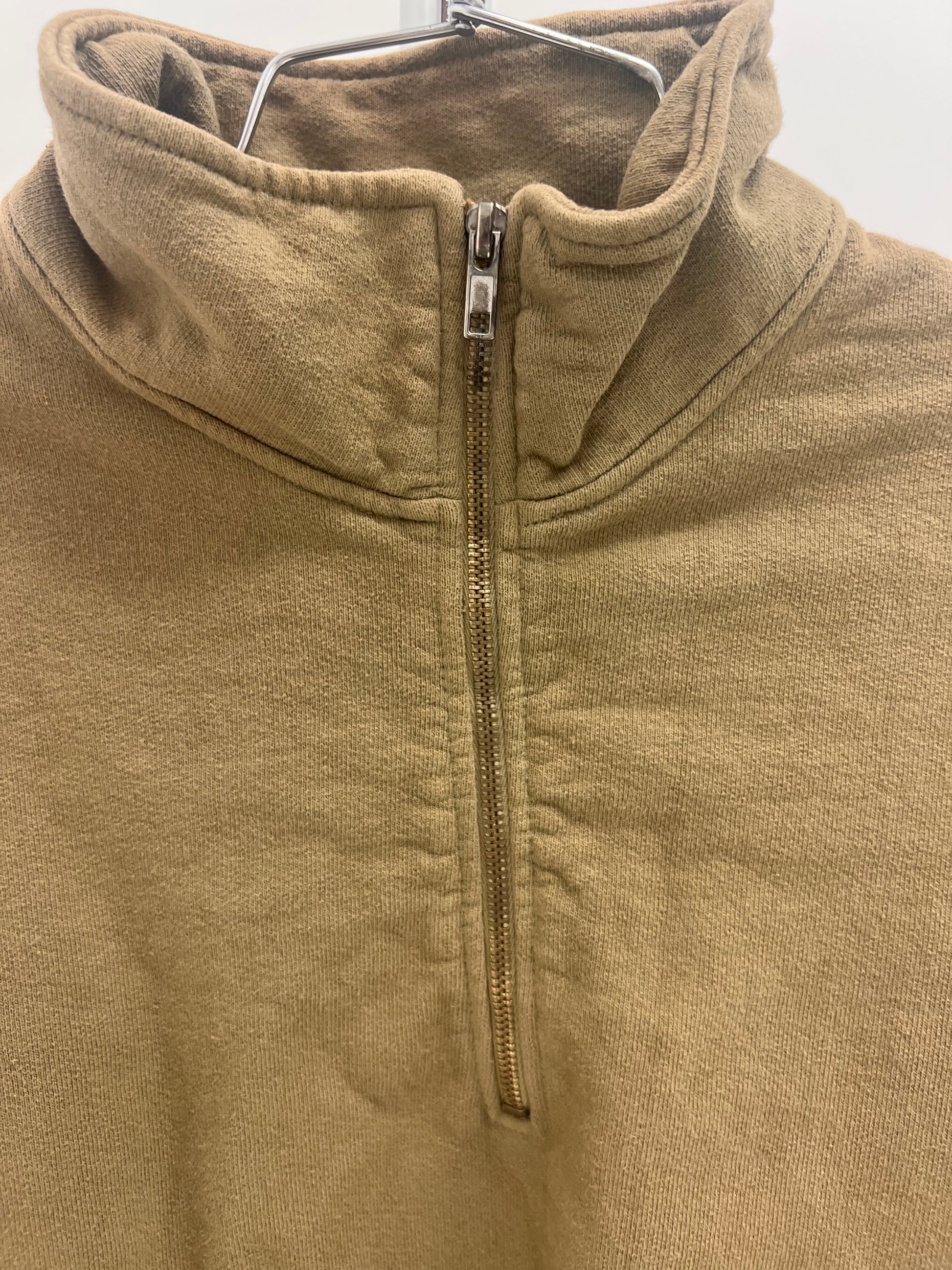 Khaki Trash Half-Zip Pullover 2XL x 7