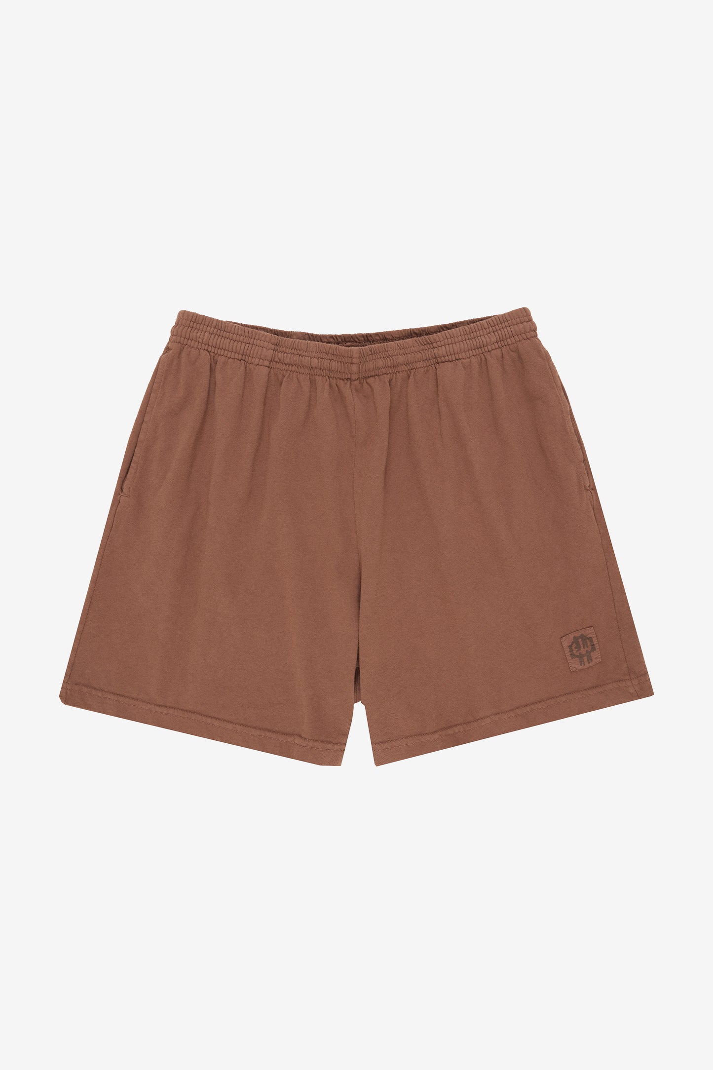 Flat lay shows leg opening is the same width from top of the thigh, down to the hem.