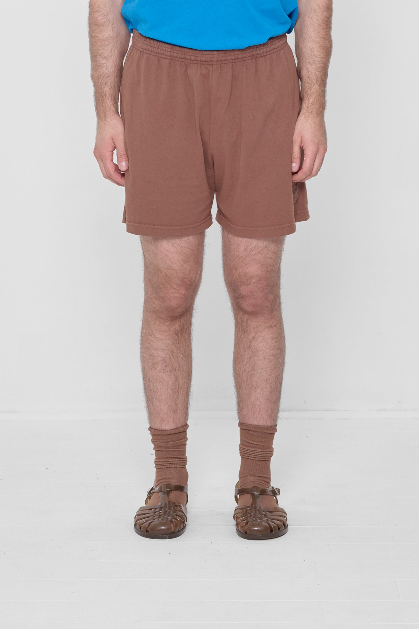 6'2" man wearing size XL Potting Soil Everyday Shorts. Leg hem hit him at mid thigh. 
