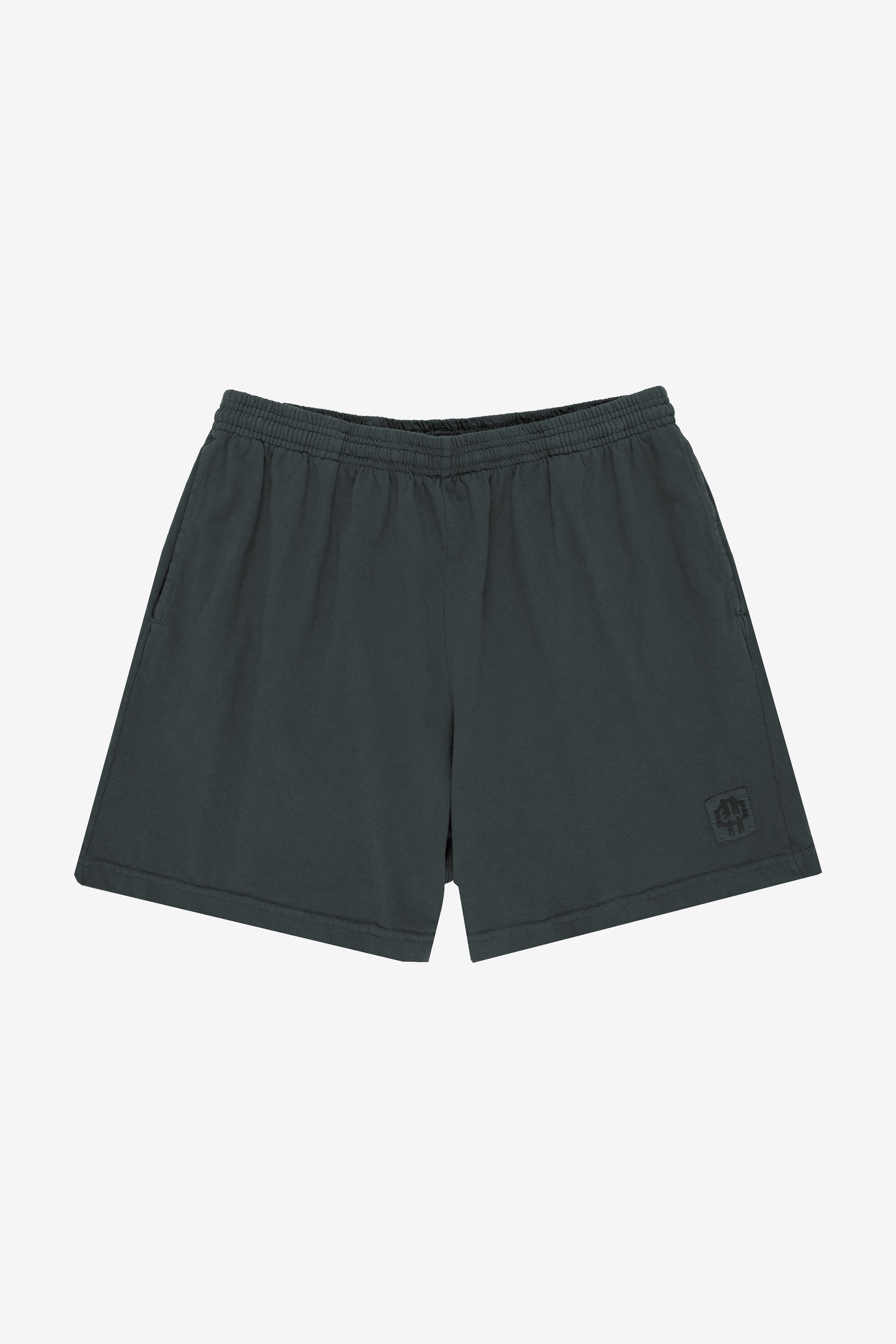 Flat lay shows leg opening is the same width from top of the thigh, down to the hem.