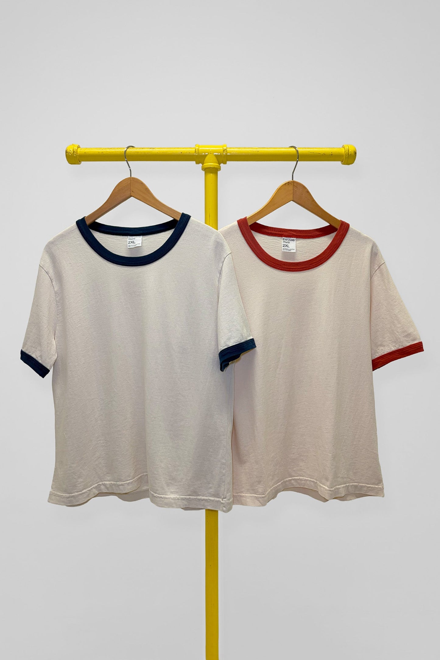 2XL Ringer Trash Tee 2-Pack, front view