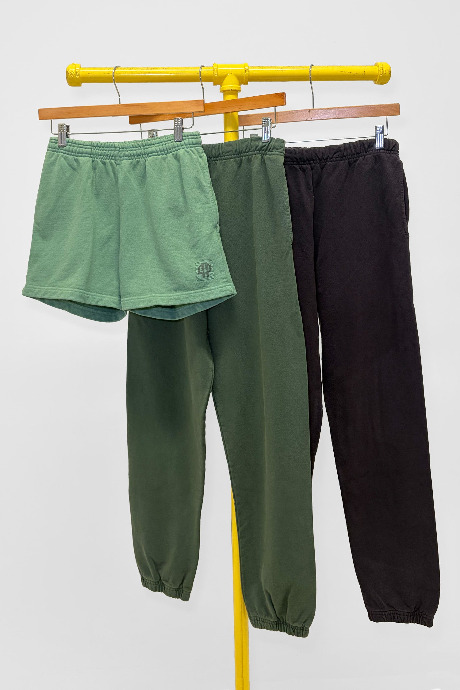 XS Trash Sweatpants 2-Pack & Fleece Everyday Shorts, front view