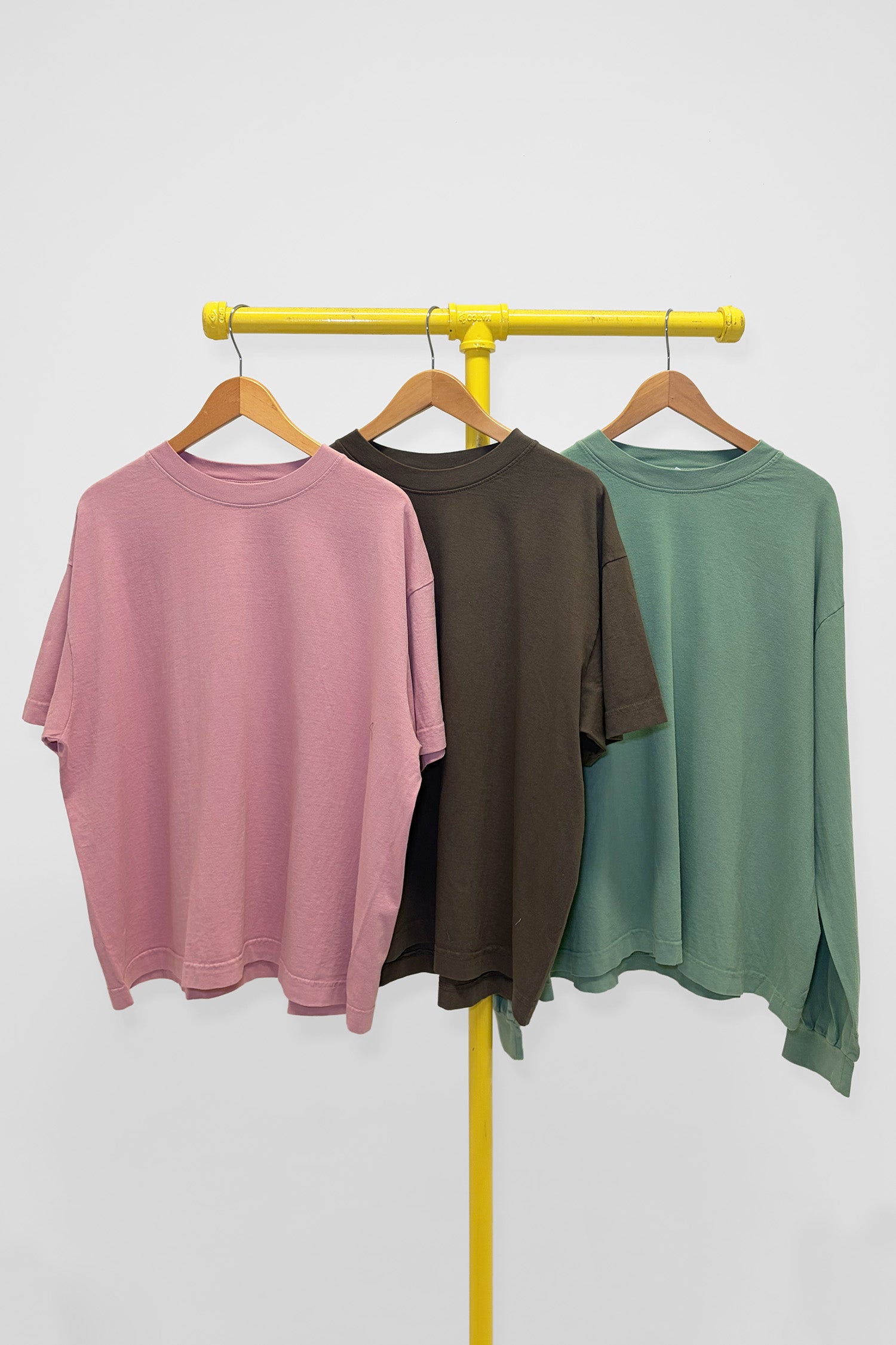L Boxier Trash Tee 2-Pack & Long Sleeve Boxier Trash Tee , front view