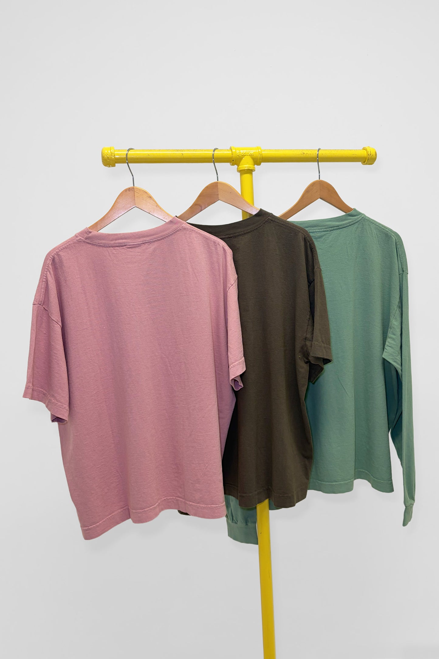 L Boxier Trash Tee 2-Pack & Long Sleeve Boxier Trash Tee , back view