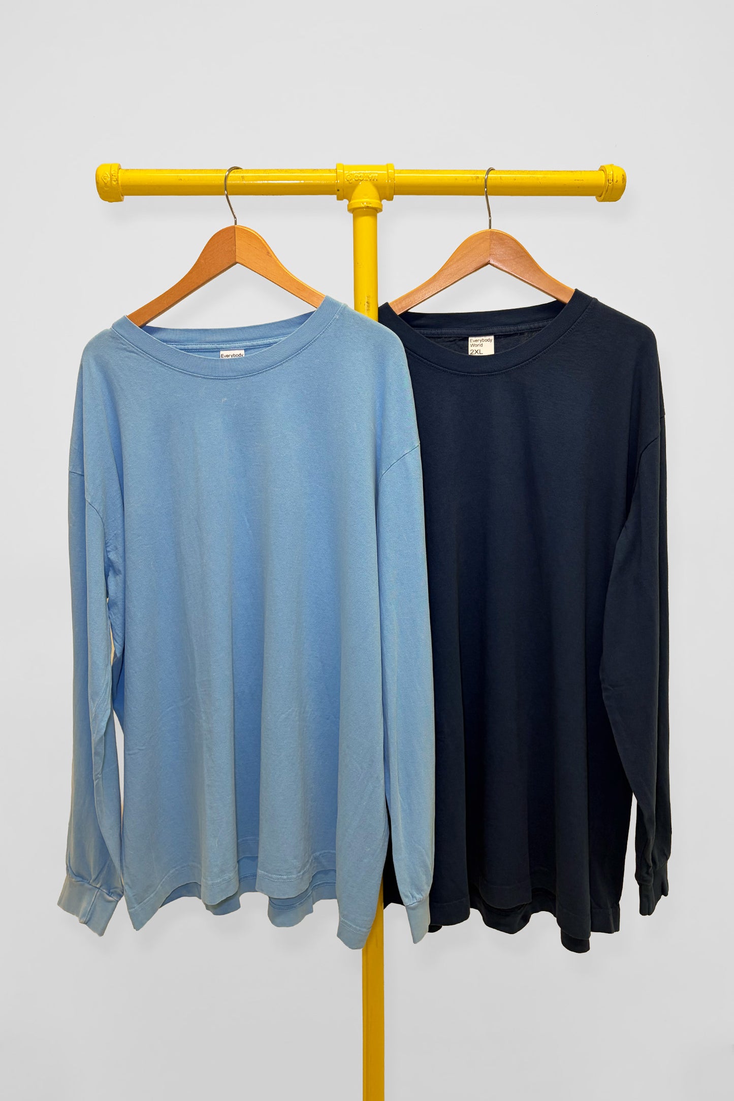 2XL Long Sleeve Trash Tee 2-Pack, front view