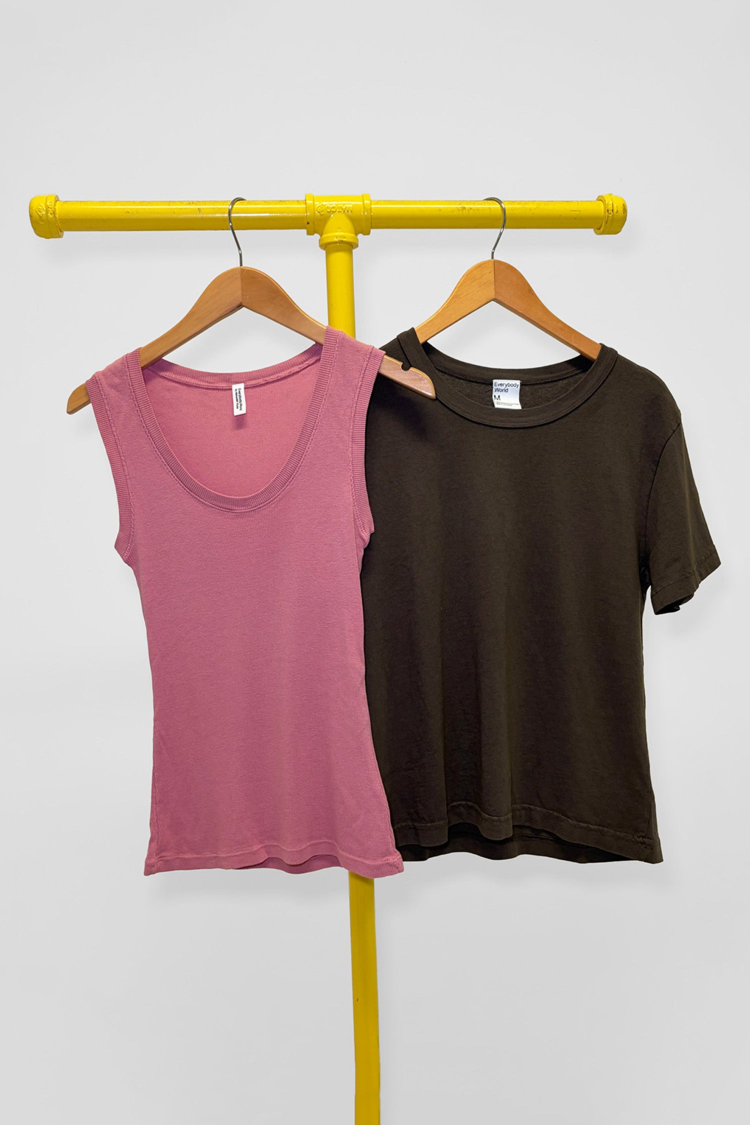 M The Tank & Tailored Trash Tee, front view
