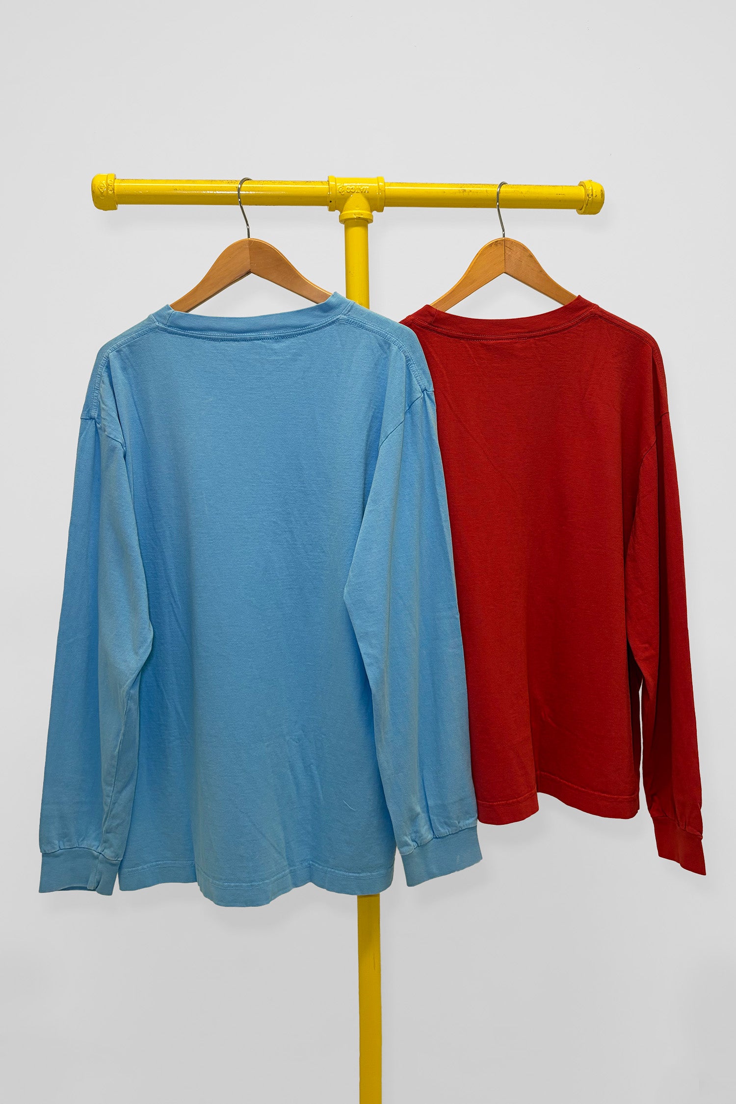 L Long Sleeve Trash Tee 2-Pack, back view