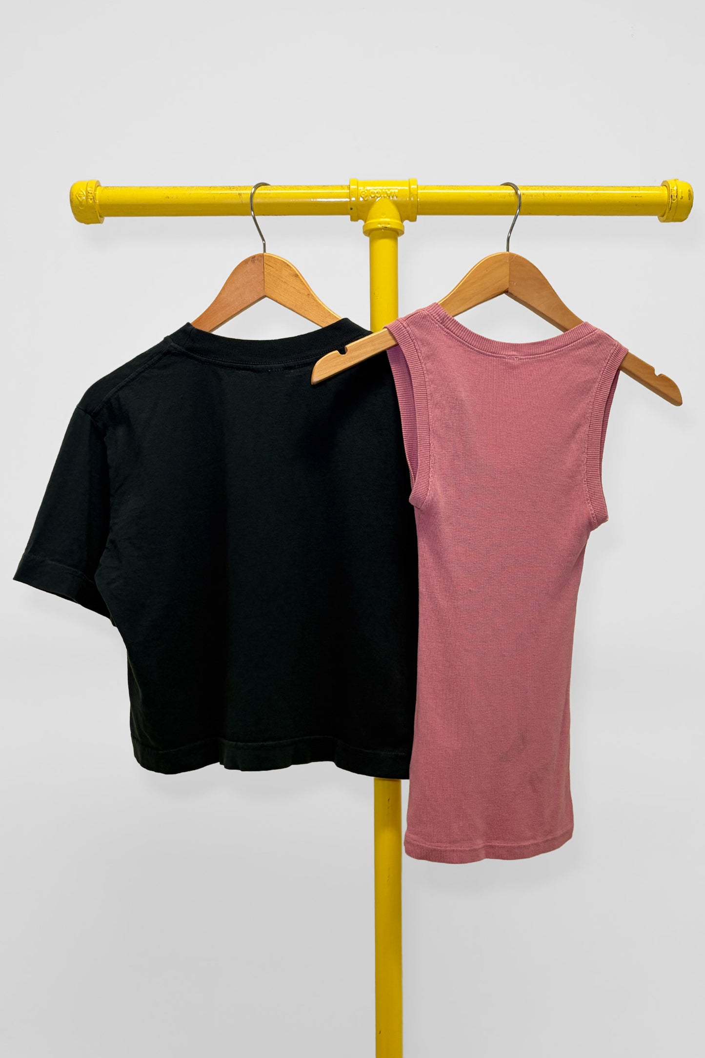 XS The Tank & Baby Trash Tee , back view