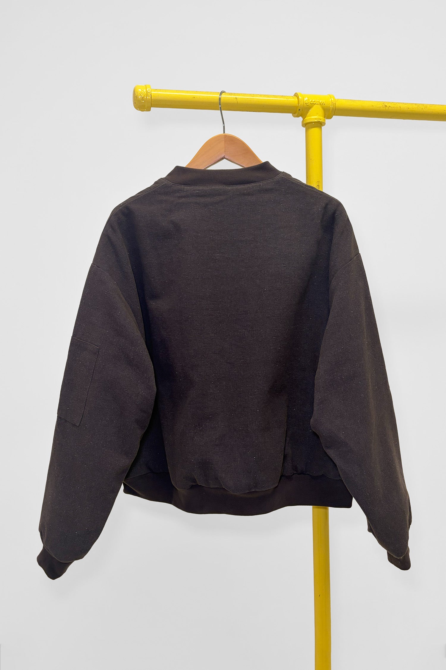 L Biodegradable Bomber Jacket, back view