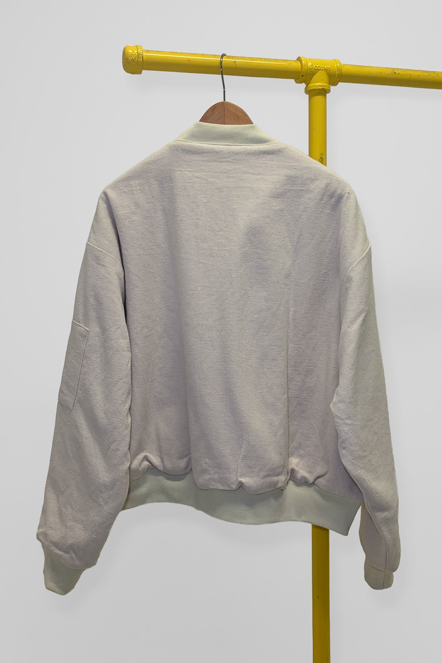 M Biodegradable Bomber Jacket, back view