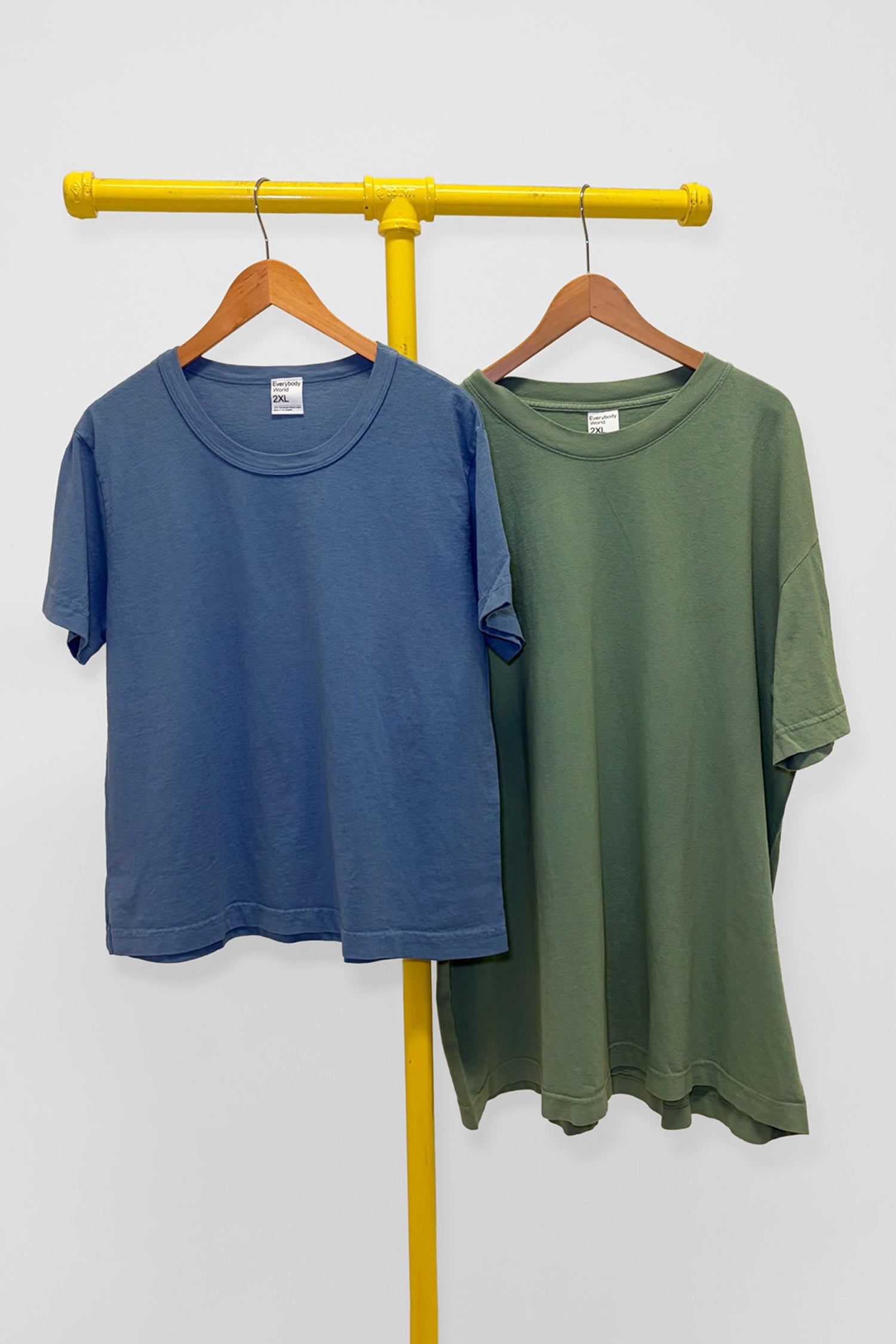 2XL Tailored Trash Tee & Short Sleeve Trash Tee, front view