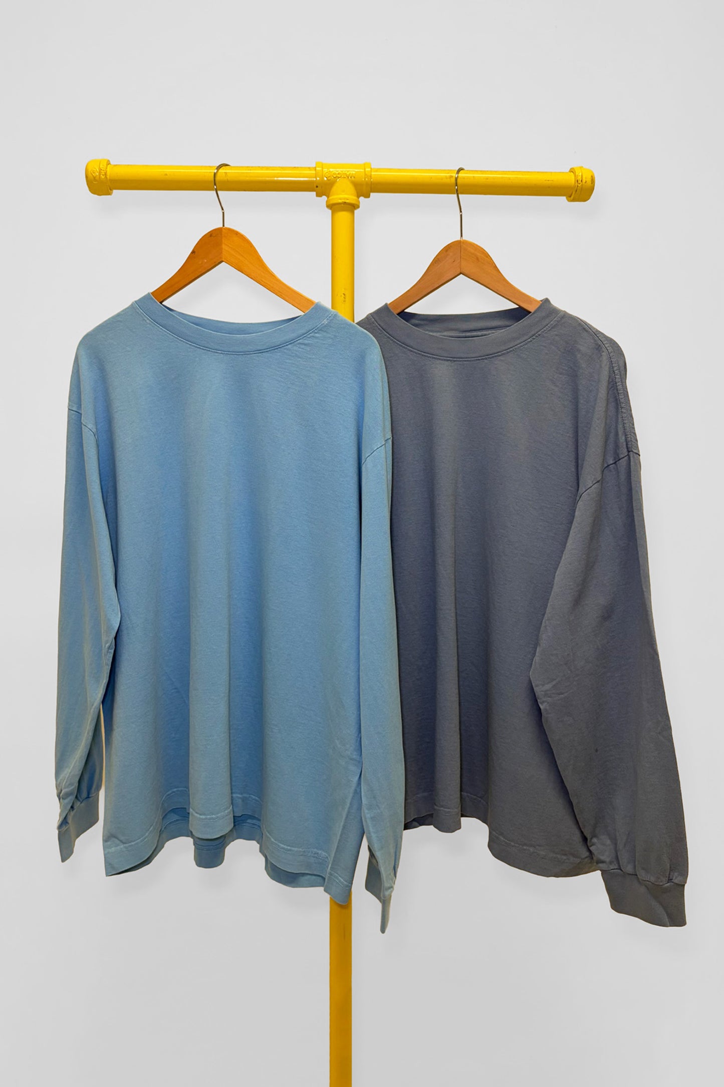 XL Long Sleeve Boxier Trash Tee 2-Pack, front view