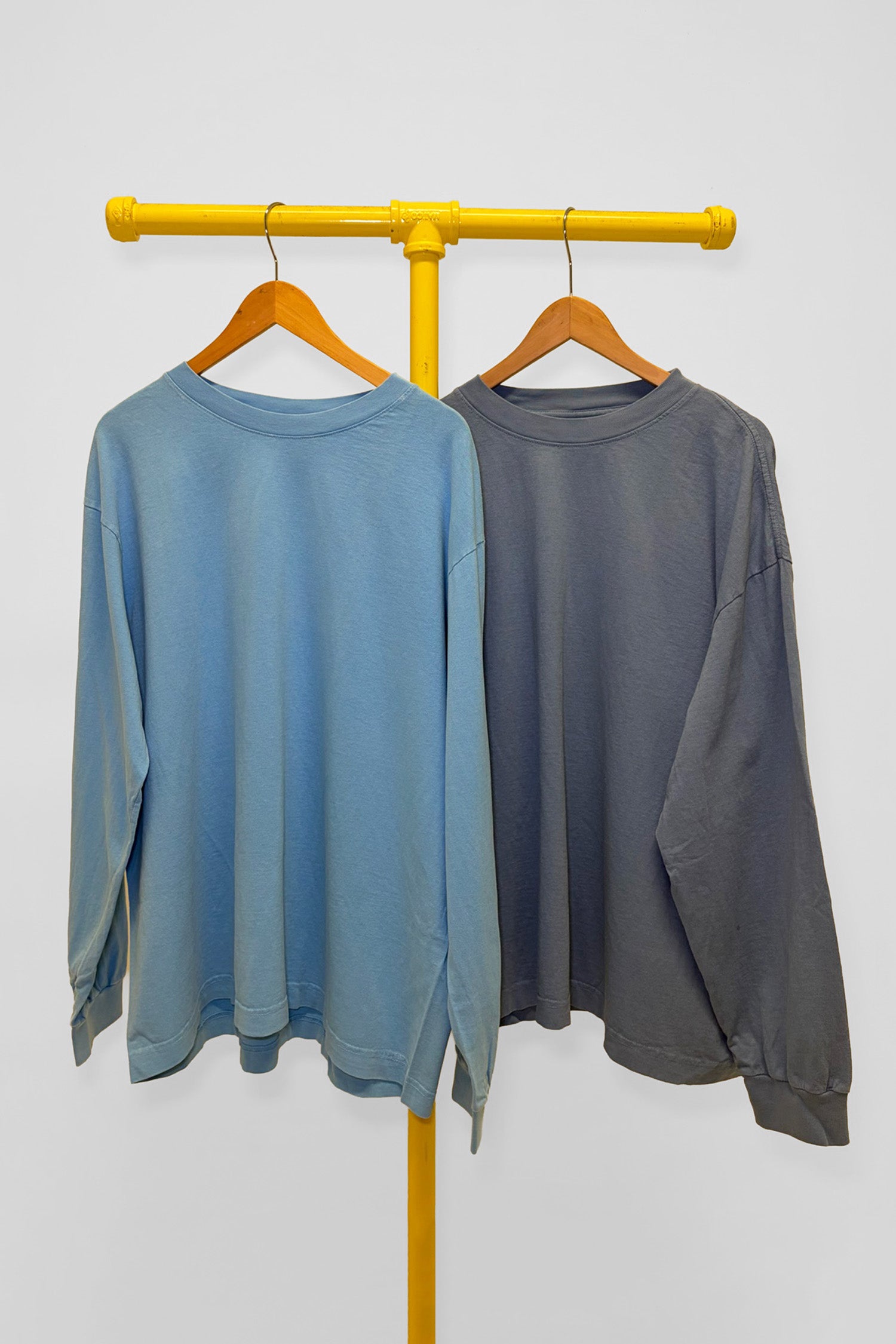 XL Long Sleeve Boxier Trash Tee 2-Pack, front view