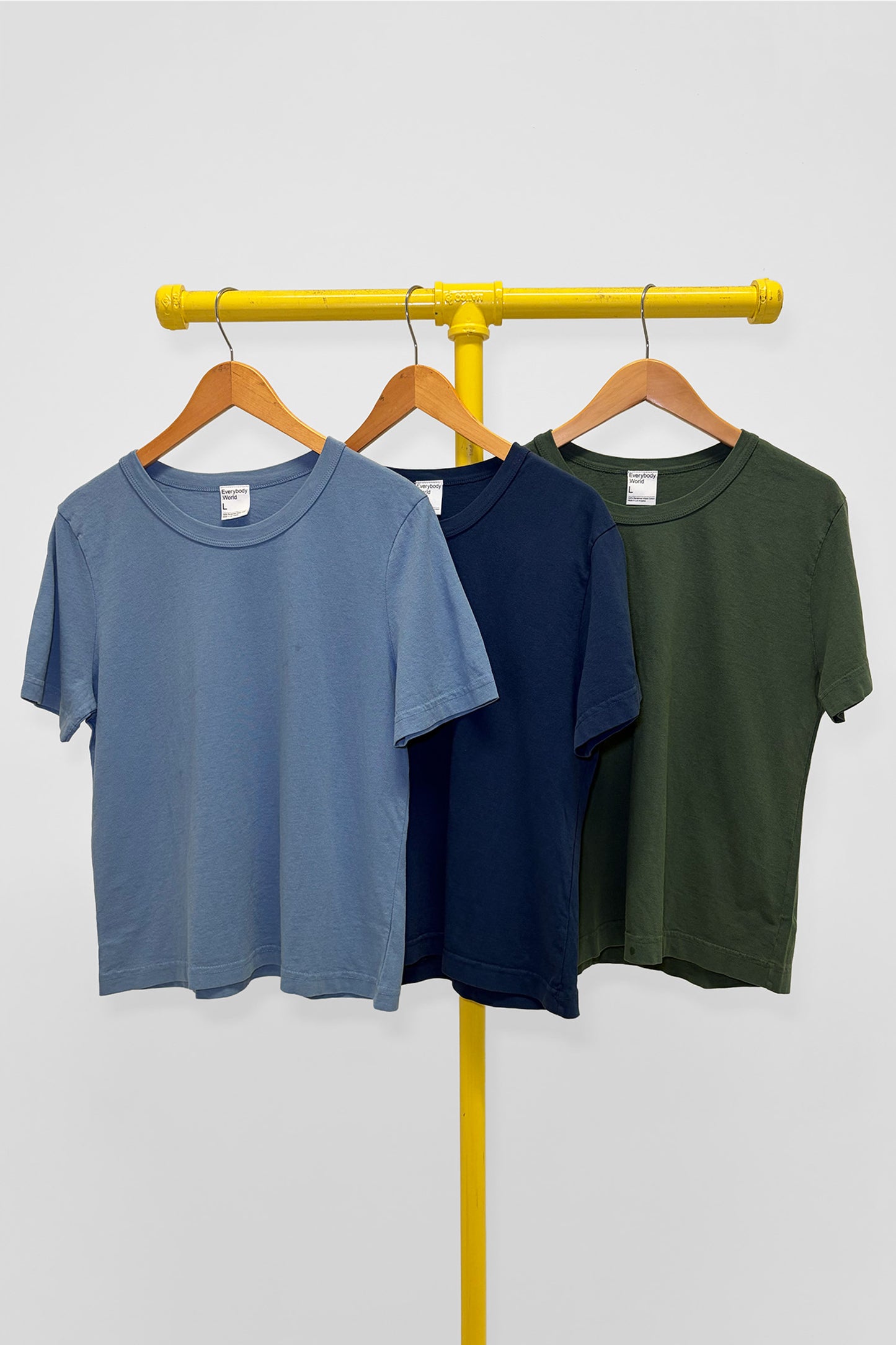 L Tailored Tee 3-Pack, front view