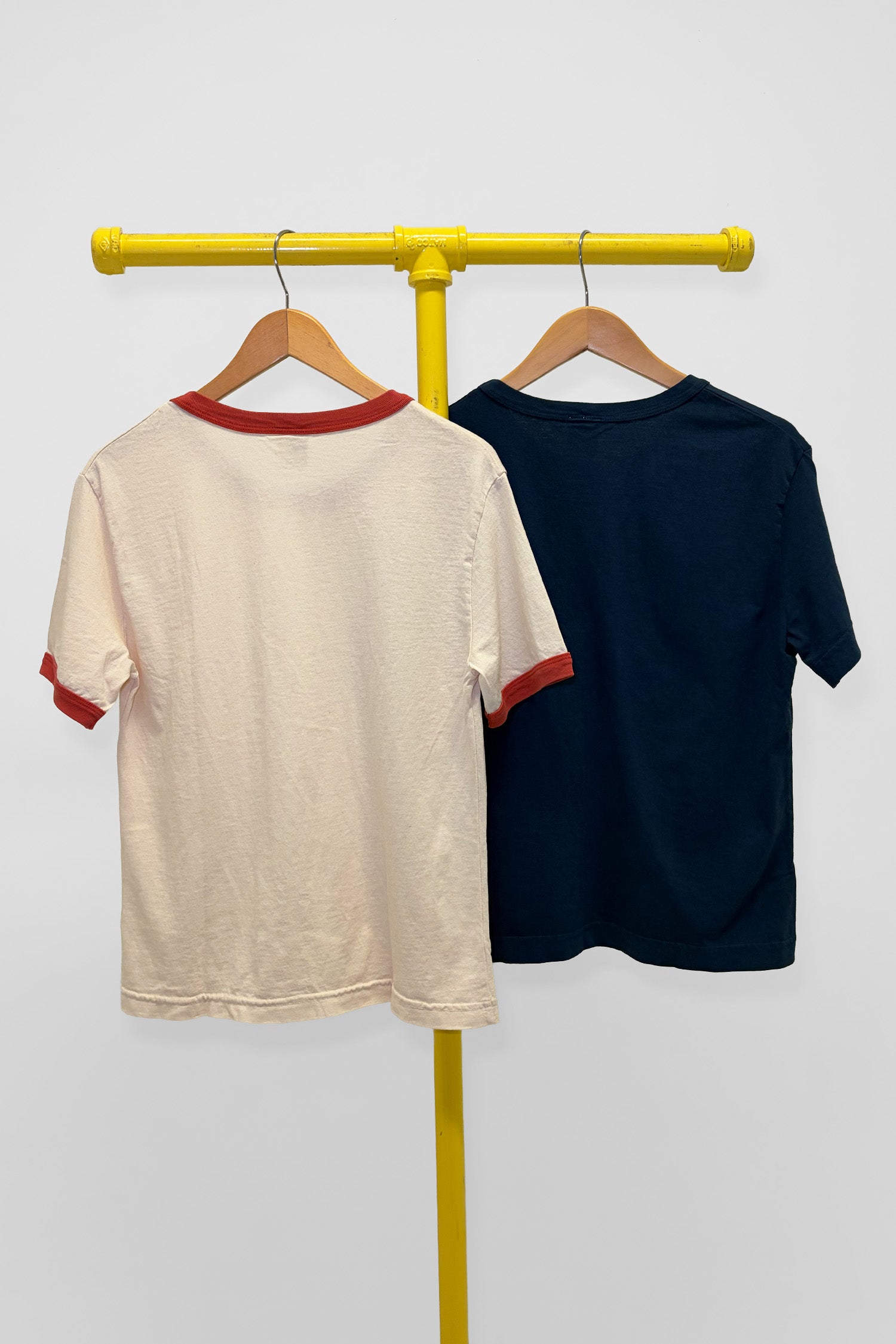 L Ringer Trash Tee & Tailored Trash Tee, back view