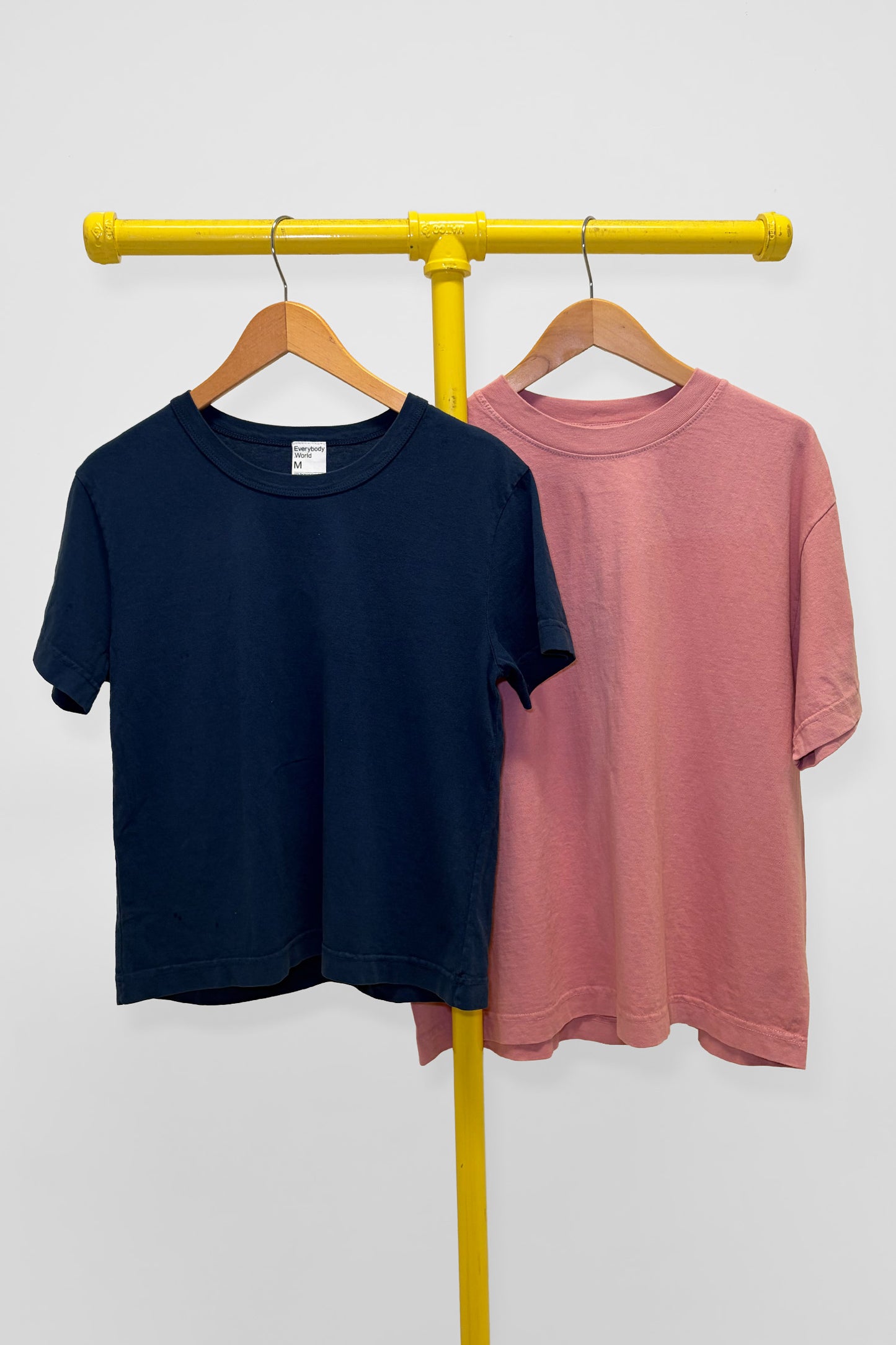 M Boxier Tee & Tailored Trash Tee , front view