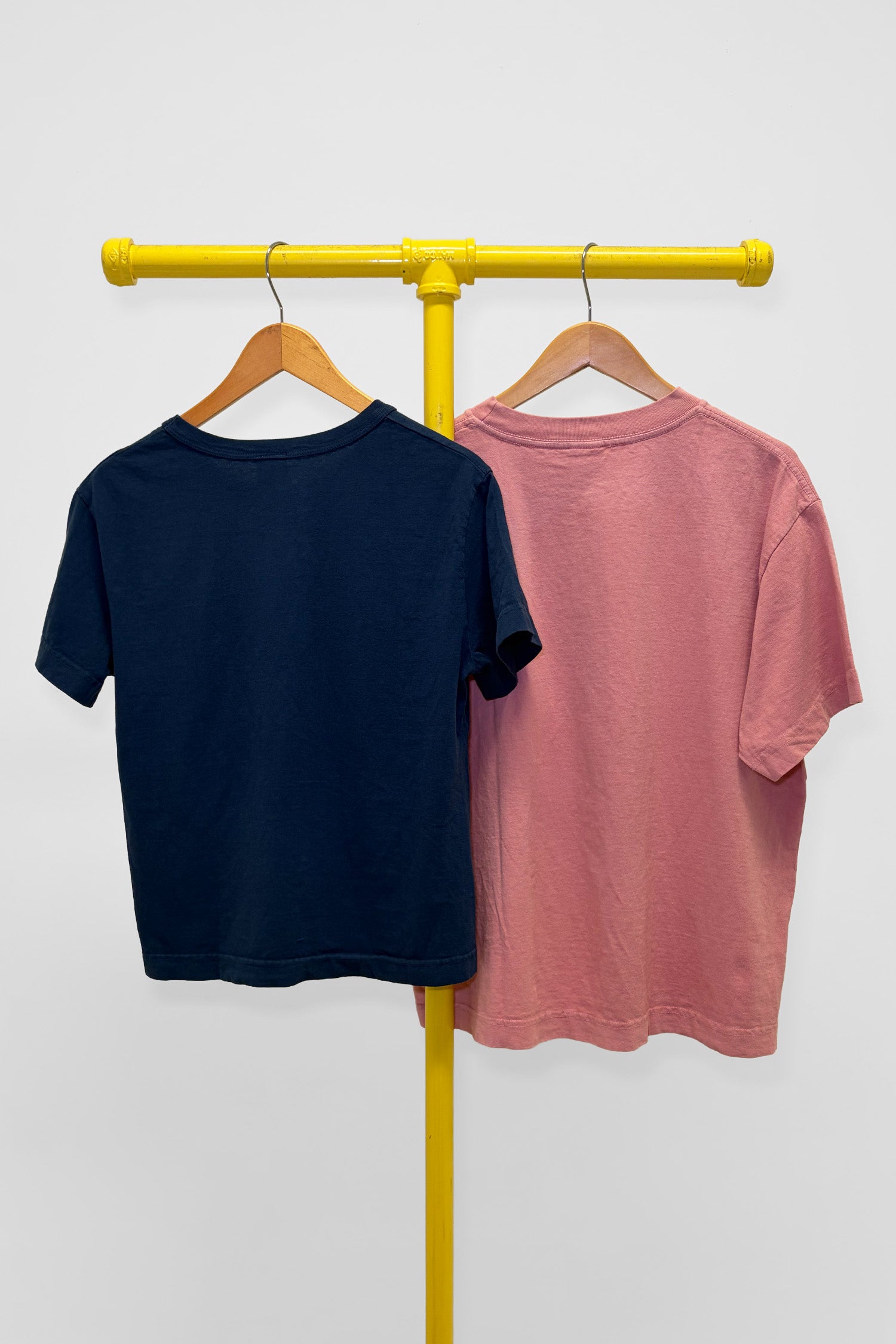 M Boxier Tee & Tailored Trash Tee , back view