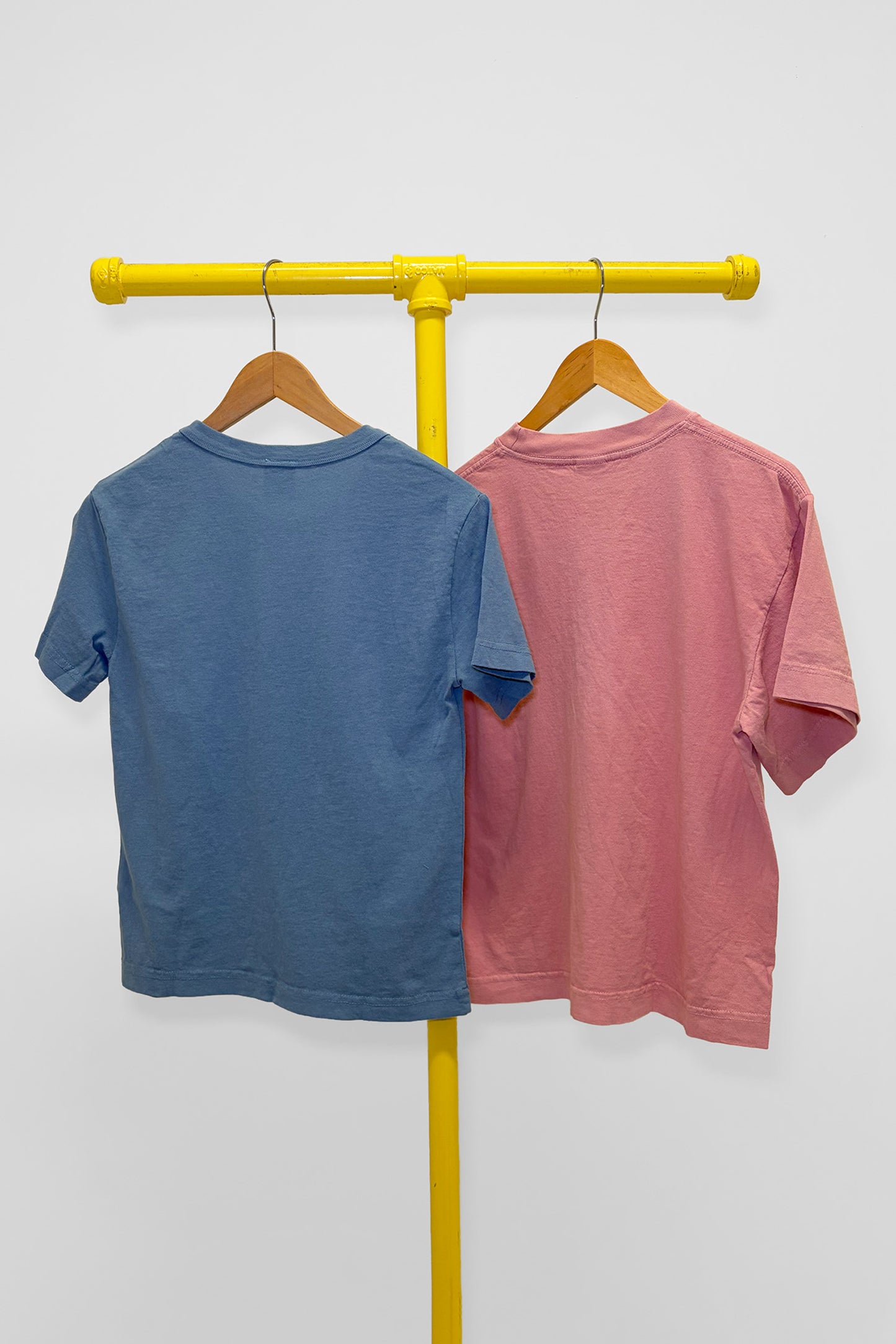 XS Boxier Trash Tee & Tailored Trash Tee, back view