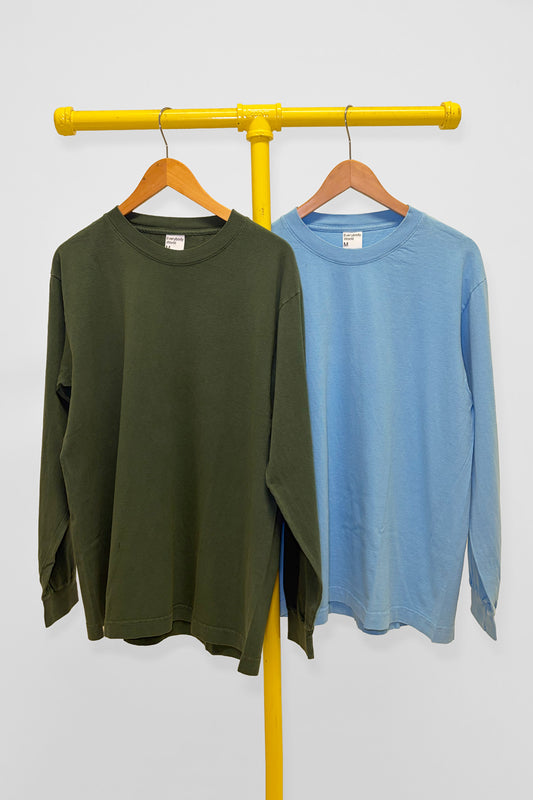 M Long Sleeve Trash Tee 2-Pack, front view