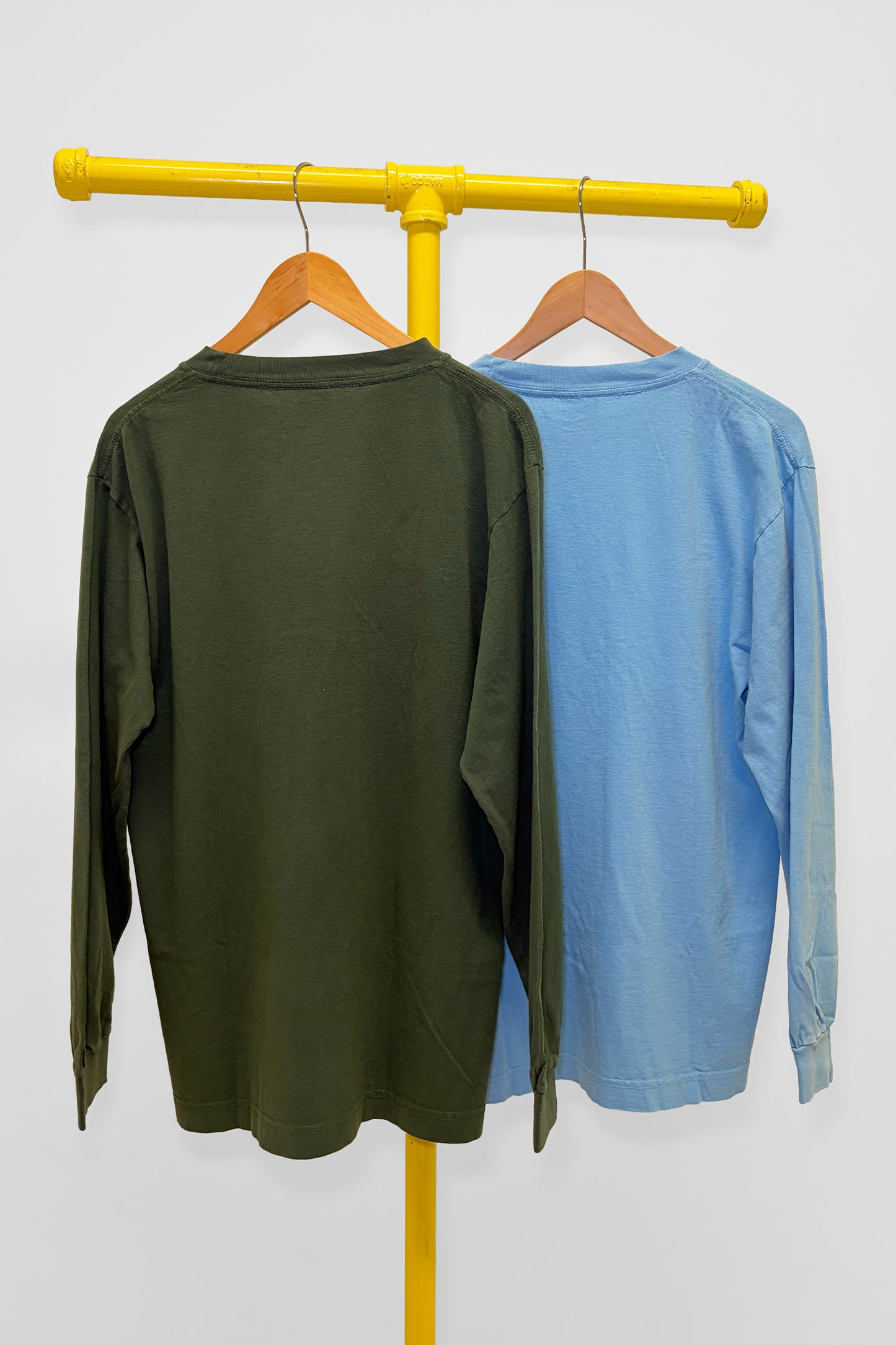 M Long Sleeve Trash Tee 2-Pack, back view