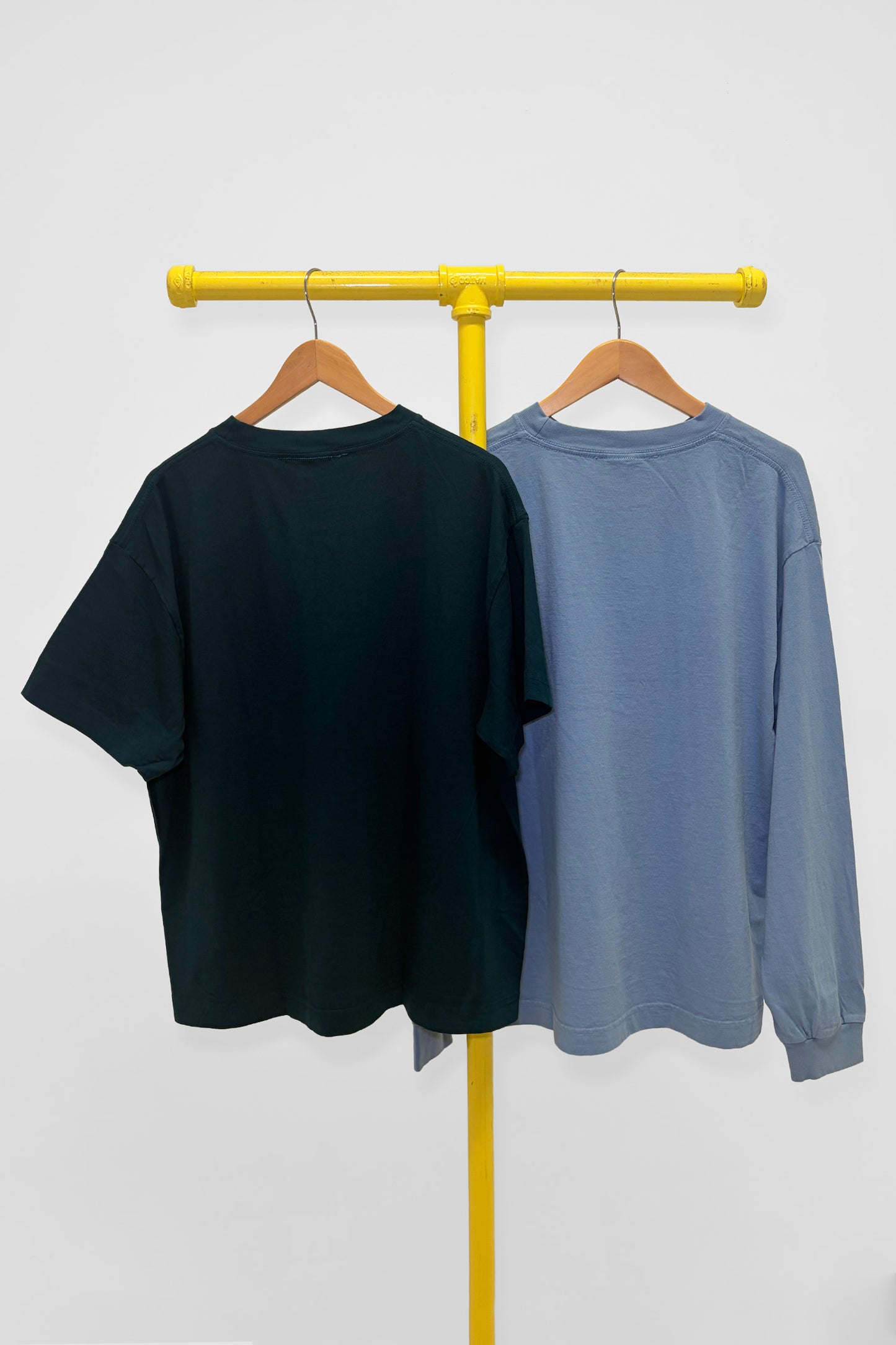 L Boxier Trash Tee & Long Sleeve Boxier Trash Tee , back view