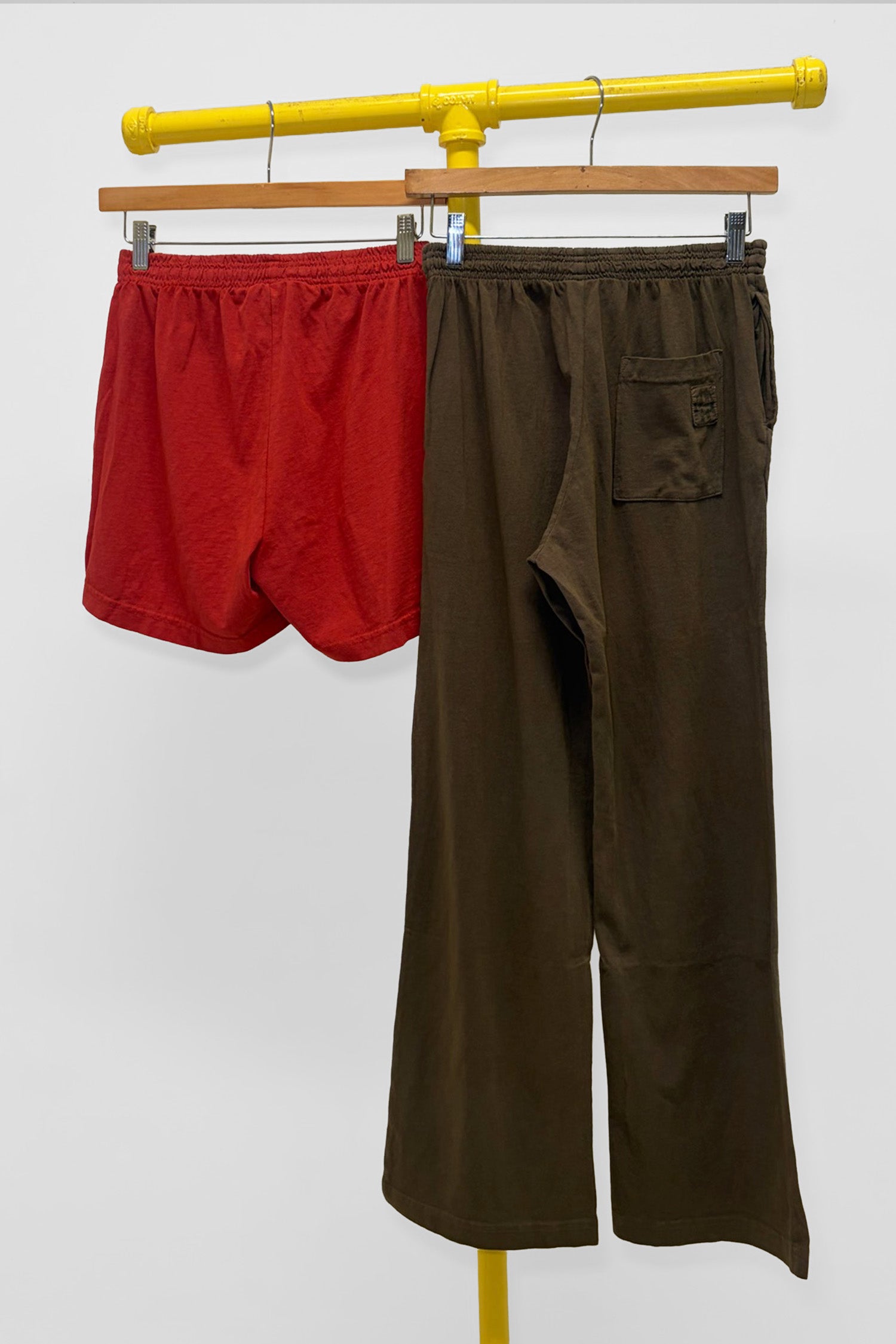 XS Apartment Pants & Everyday Shorts, back view