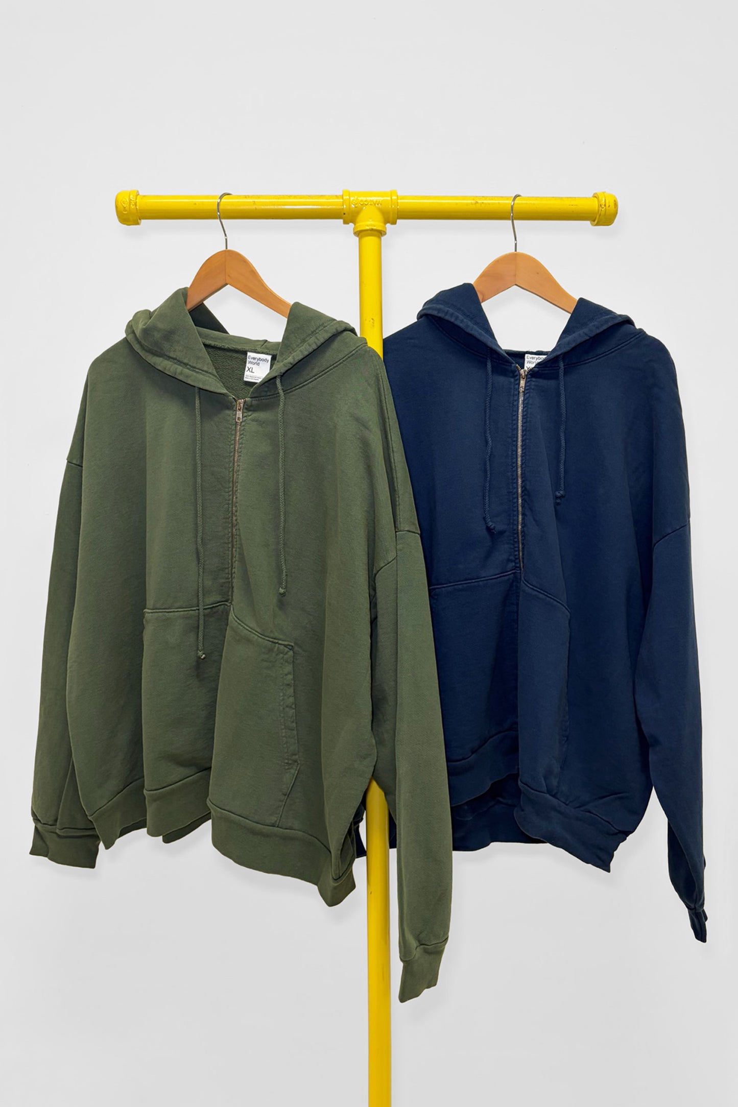 XL Trash Zip Up Hoodie 2-Pack, front view