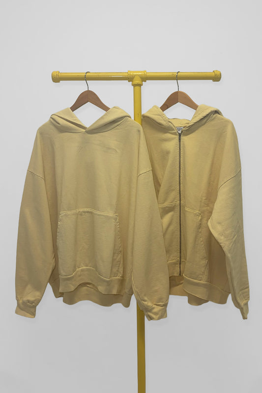 XL Trash Hoodie & Trash Zip Up Hoodie , front view